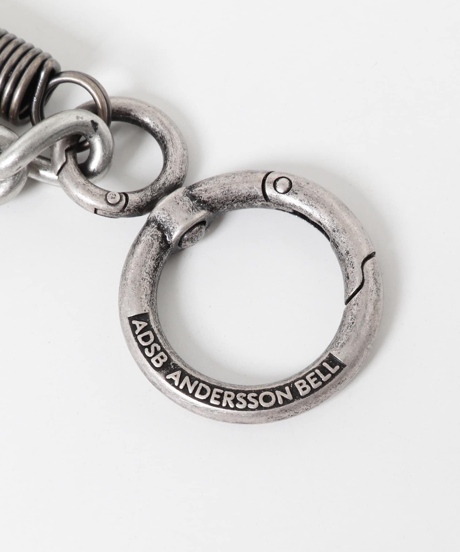 Andersson Bell A.D.HANDCRAFTED KEYCHAIN(One YELLOW): ファッション