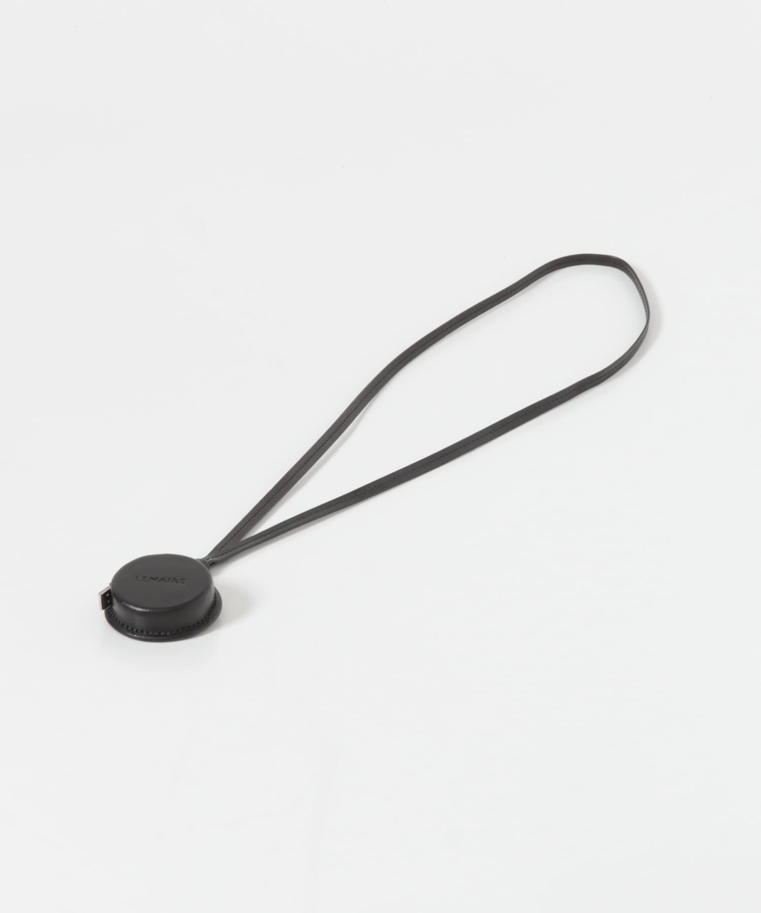 LEMAIRE　MOLDED TAPE NECKLACE BLK BK999 One