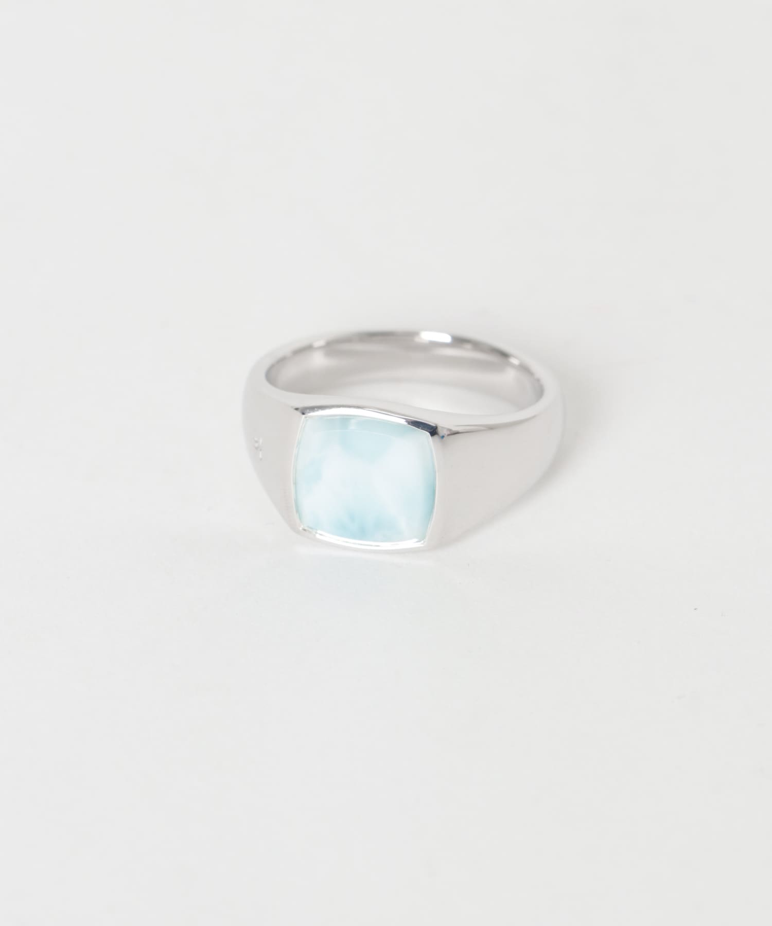 TOM WOOD KAY RING ICE BLUE