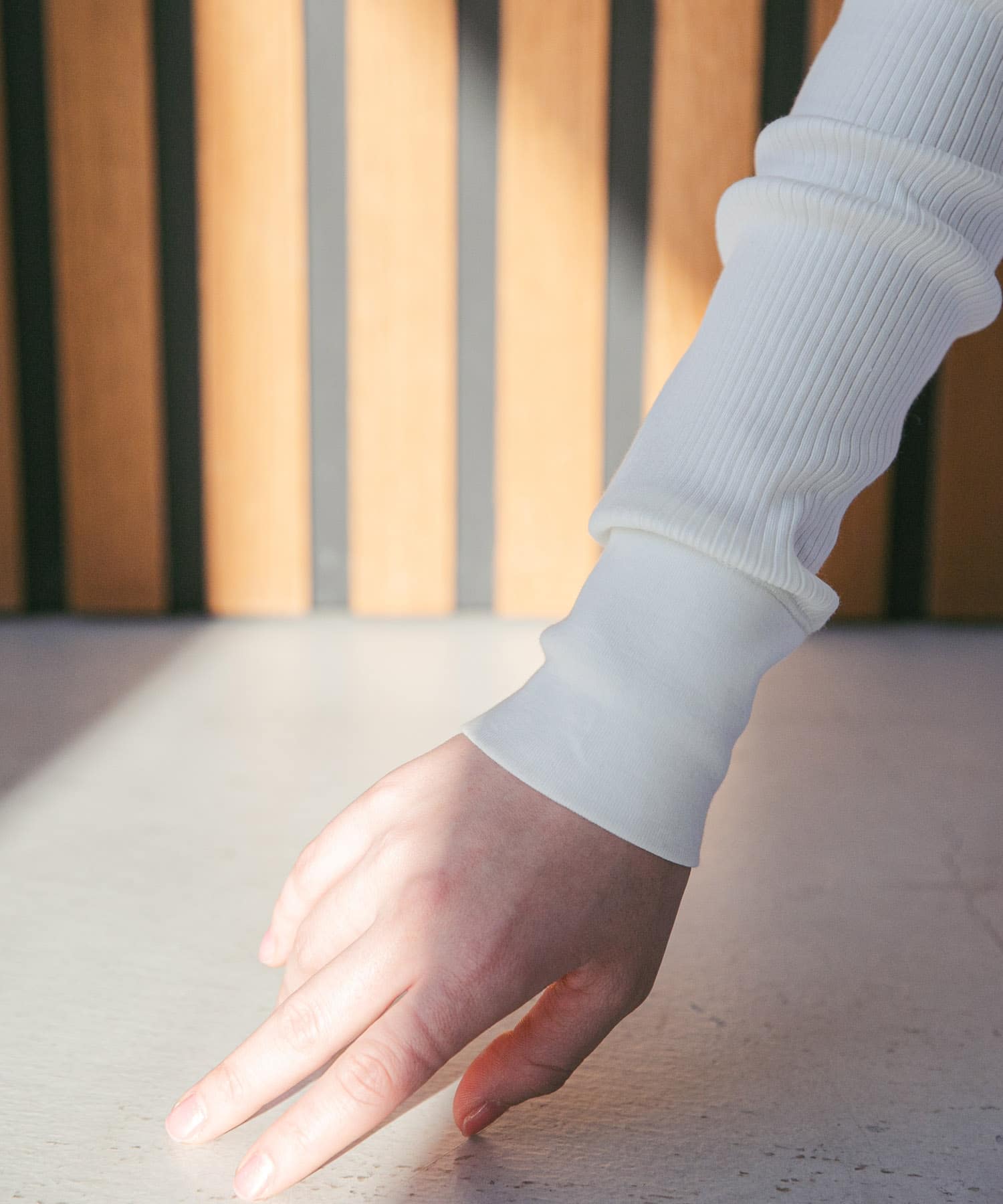 『別注』HAKUJI×URBAN RESEARCH　ORGANIC COTTON LONG-SLEEVE PULLOVER WHITE Free