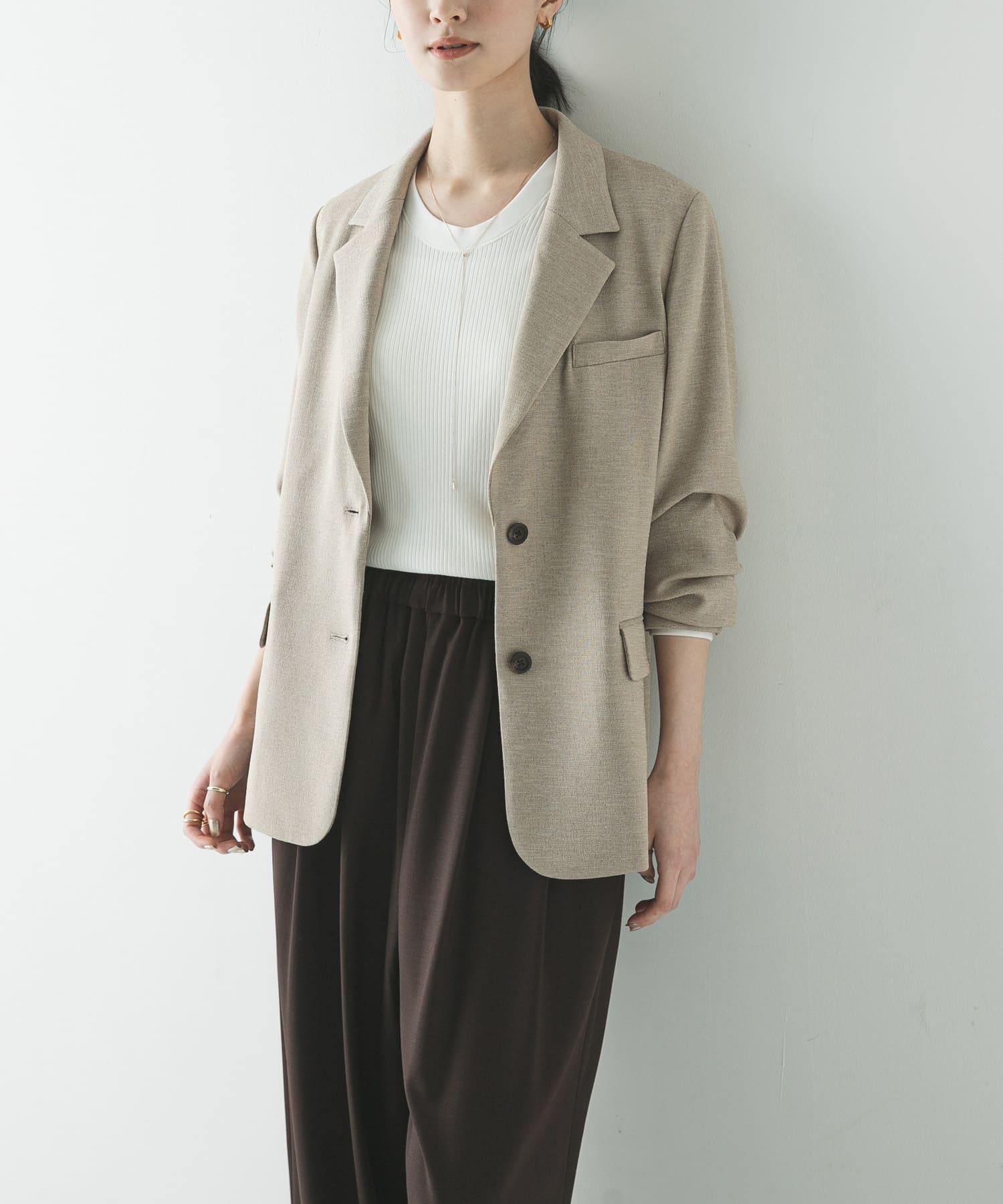 身長：166cm サイズ：Free