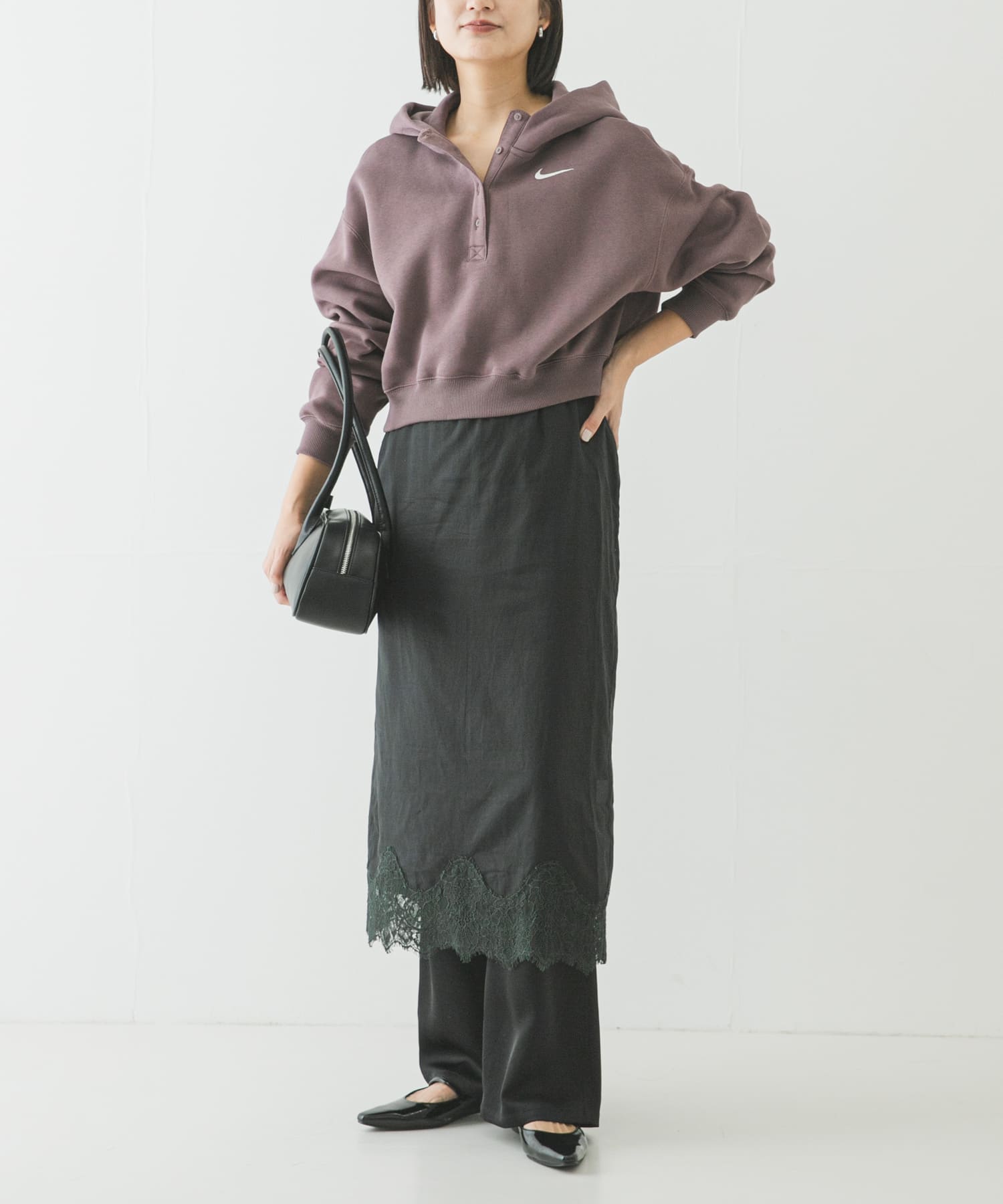 身長：163cm サイズ：M