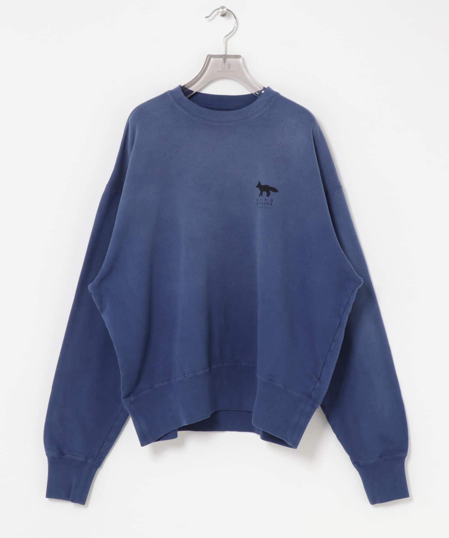 KURO　SUNFADED FOX SWEAT SHIRTS
