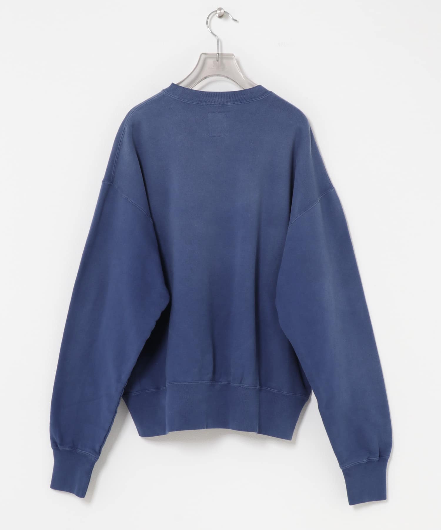 KURO SUNFADED FOX SWEAT SHIRTS(S MID BLUE): トップス｜URBAN