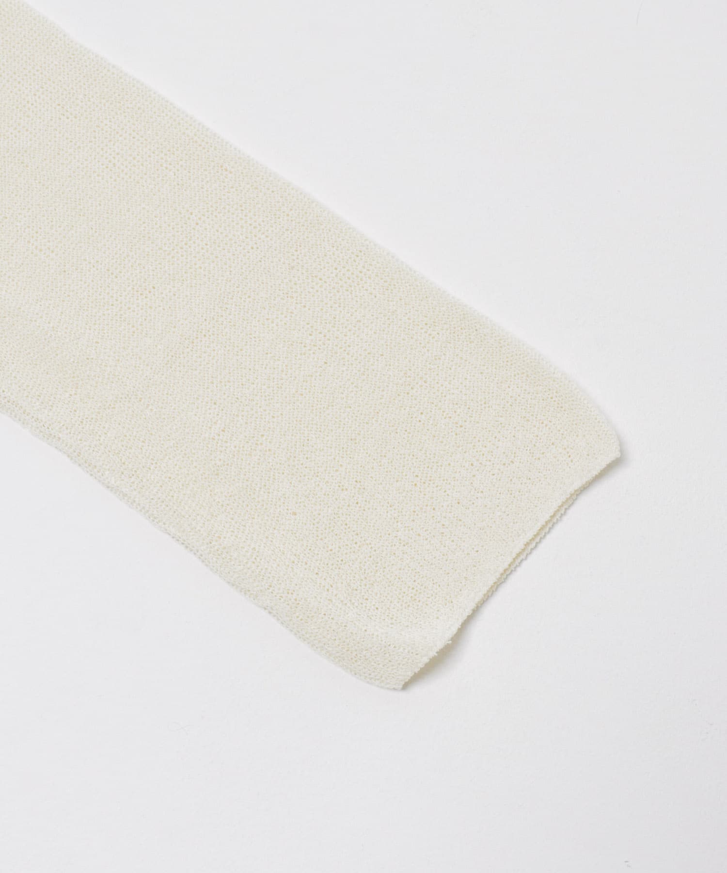 Nomat　DEEP V WIDE KNIT WHITE 2