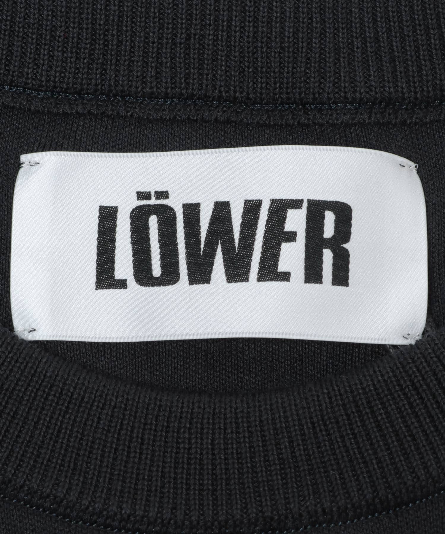 LOWER　18G SMOOTH CN T SHIRTS C GRAY S