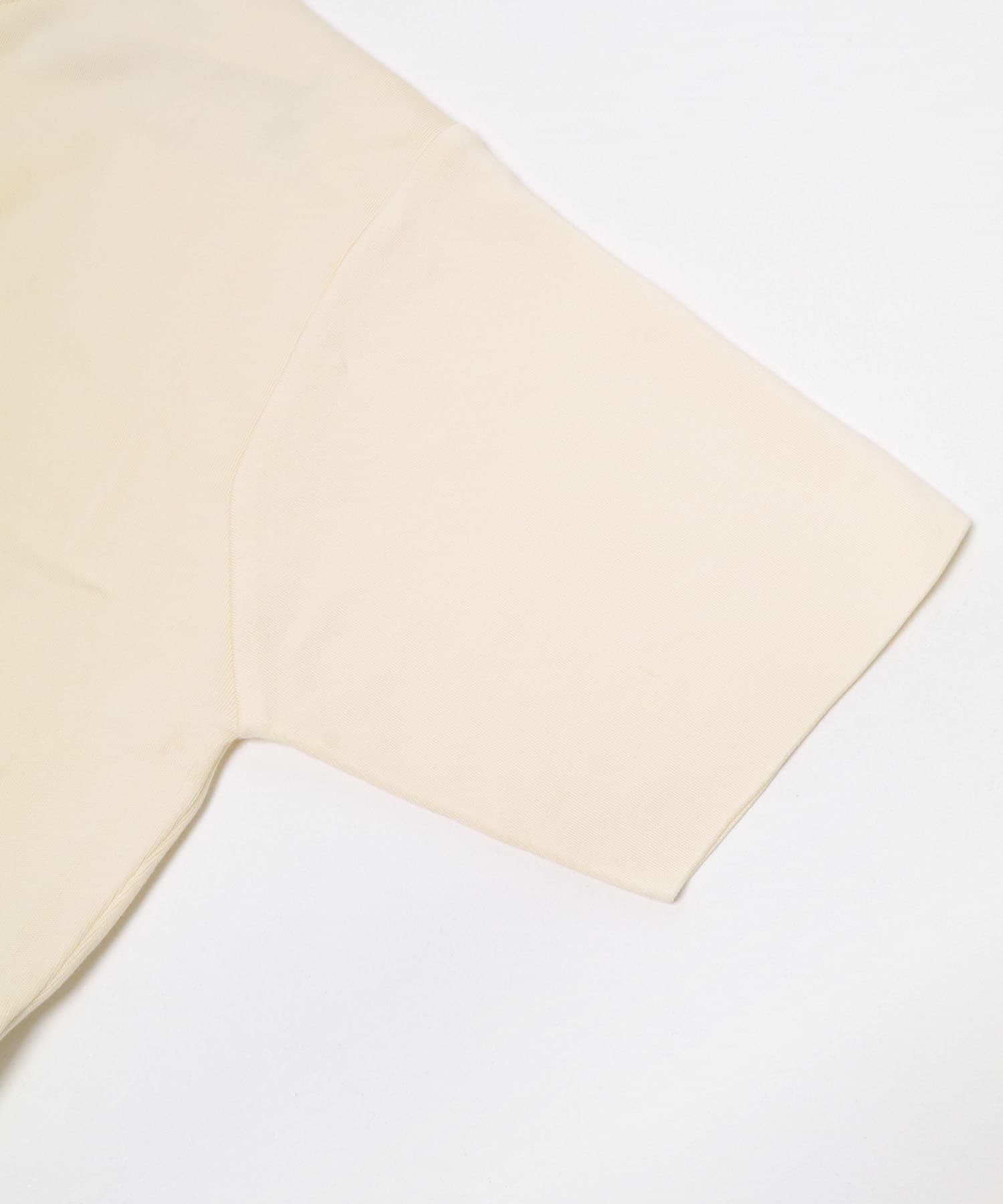 LOWER　18G SMOOTH CN T SHIRTS MILK S