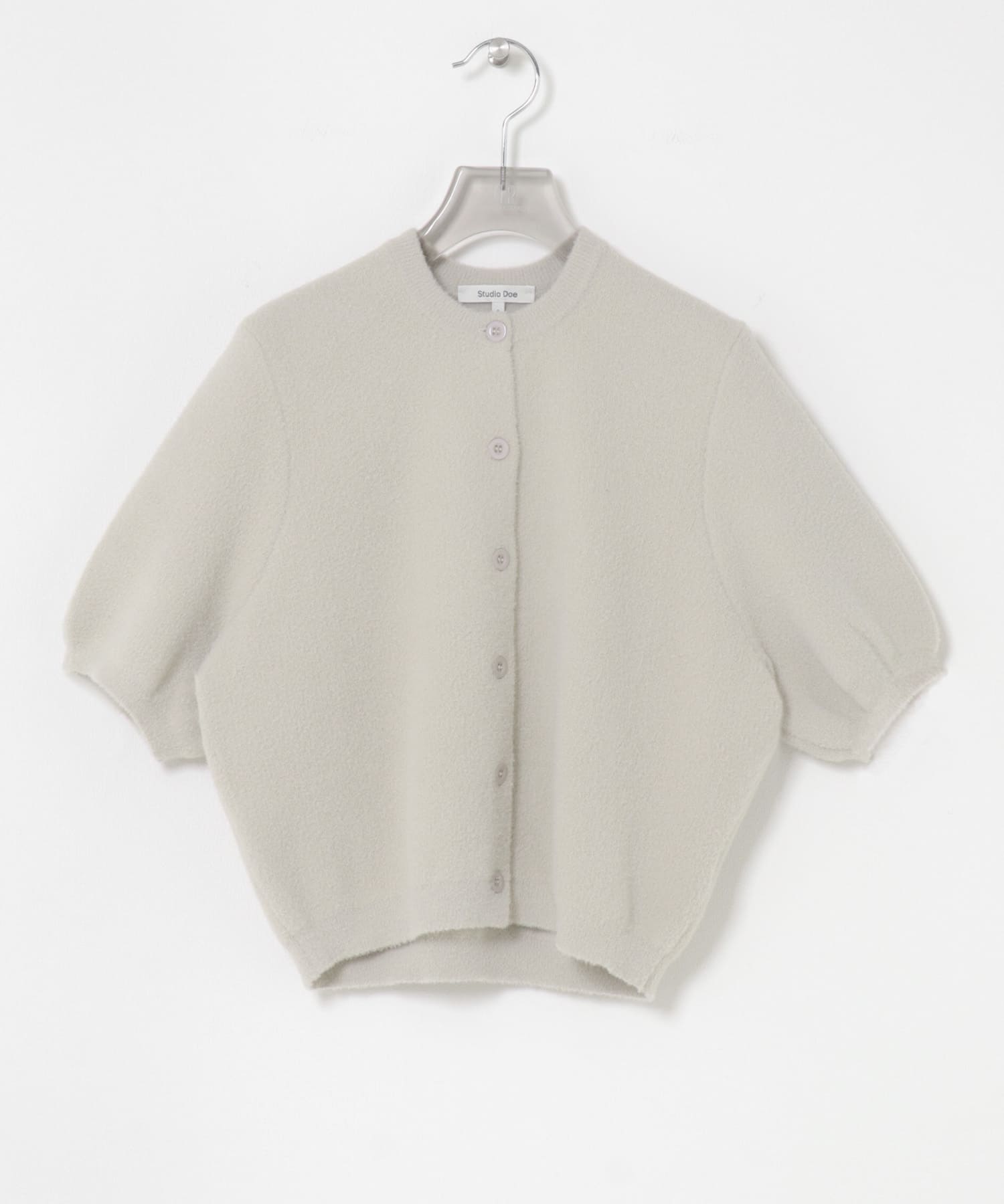 Studio Doe　THREE QUARTER SLEEVE CARDIGAN