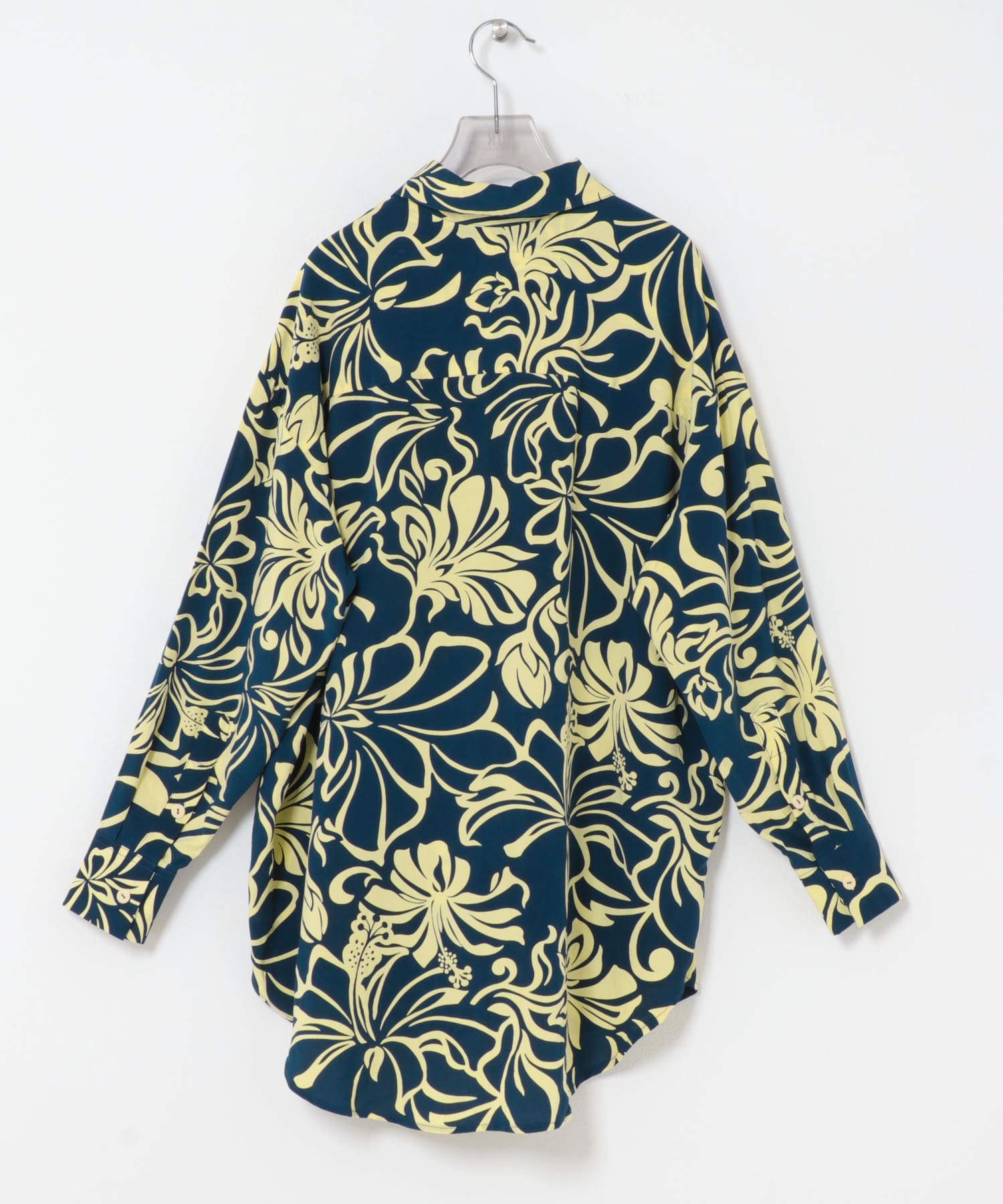 『一部別注カラー』LUSANA　SUN SHIRTS 別注H NAVY XS