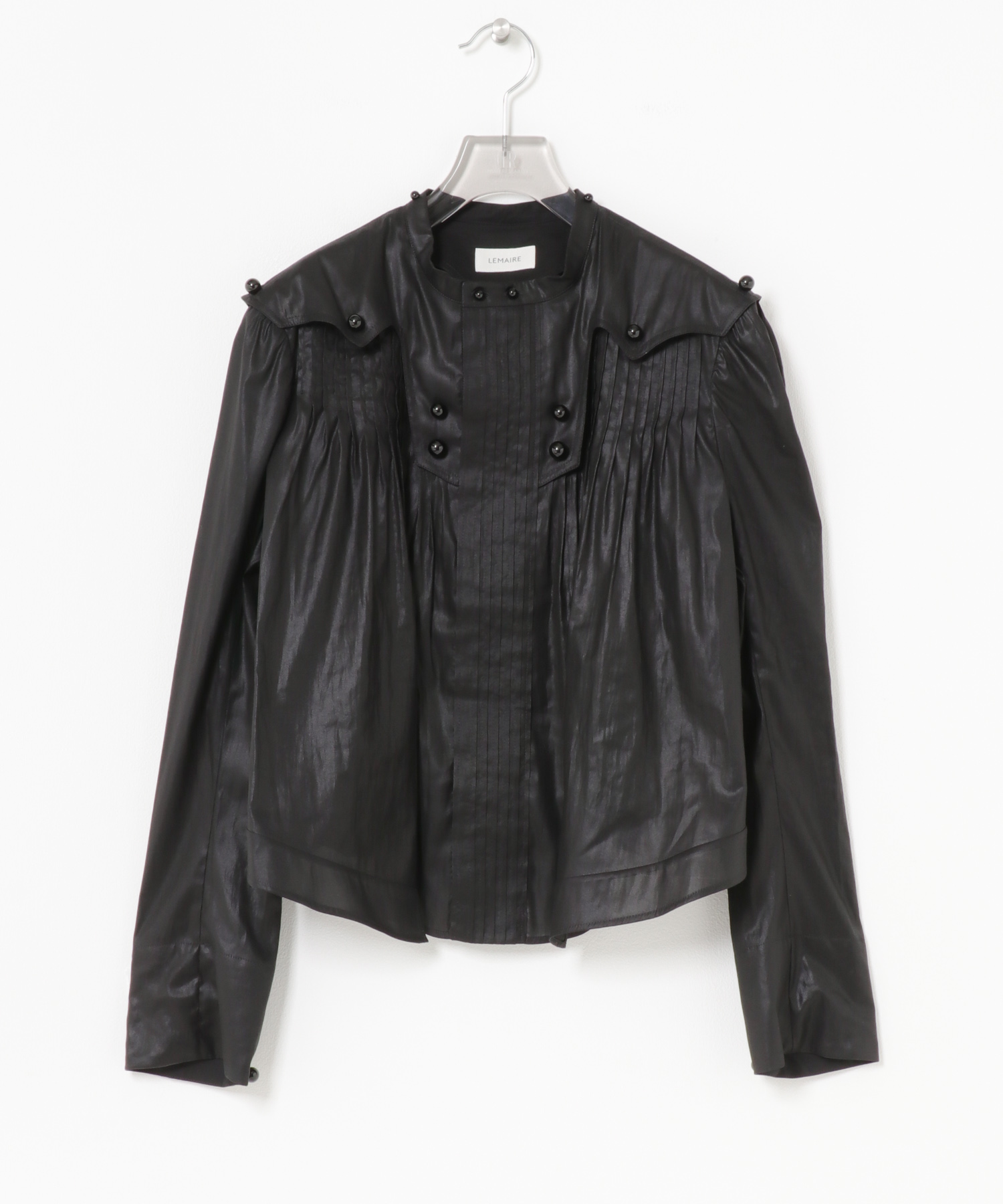 LEMAIRE PLEATED BLOUSE(36 CAVIAR BK): トップス｜URBAN RESEARCH公式