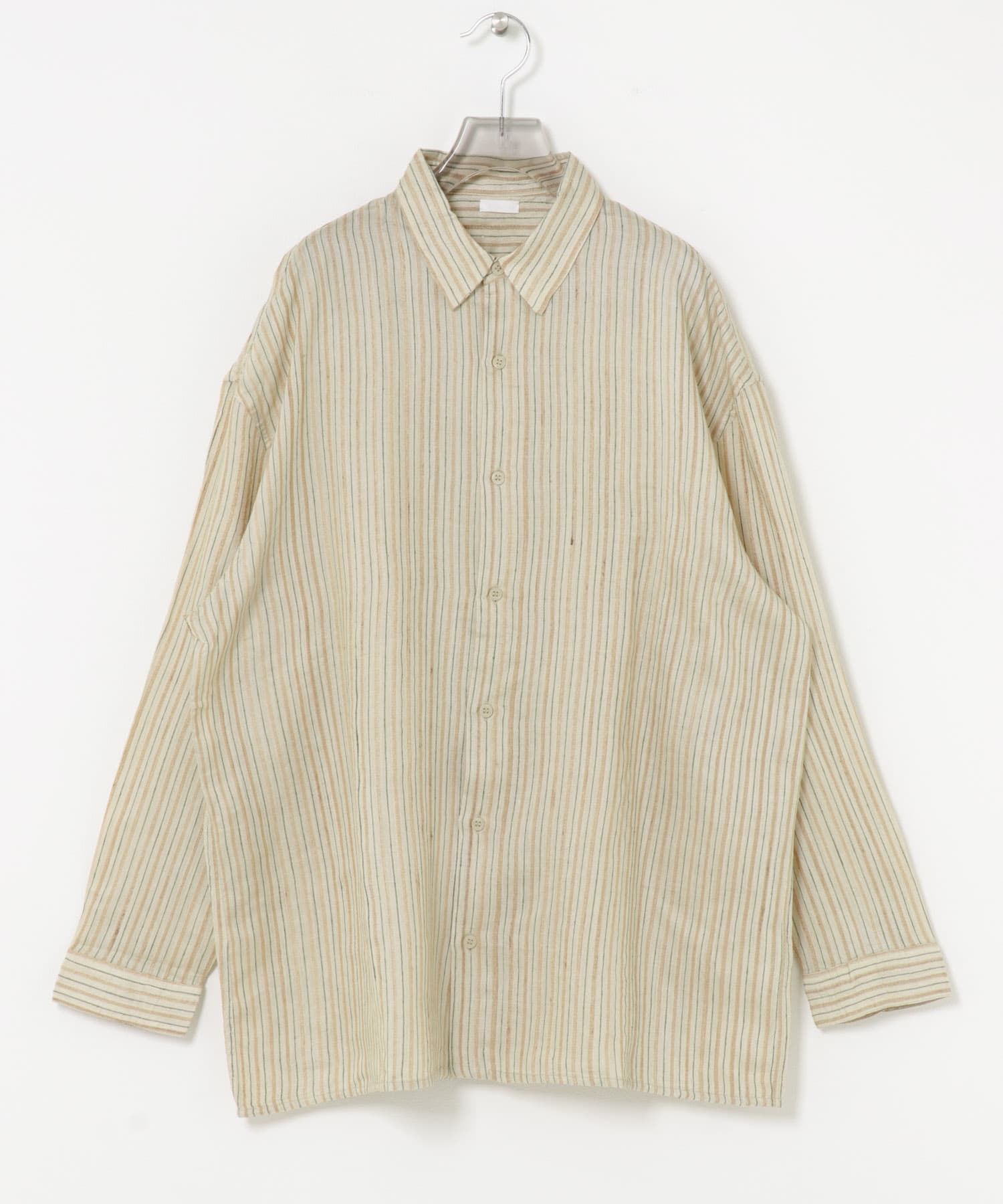 SEEALL REGULAR COLLAR SHIRTS(44 N STRIPE): トップス｜URBAN