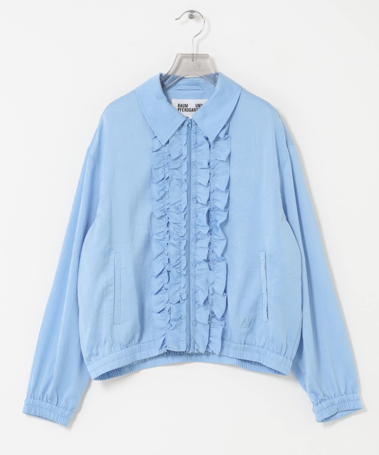 BAUM UND PFERDGARTEN　CRINKLED SATIN BLOUSON