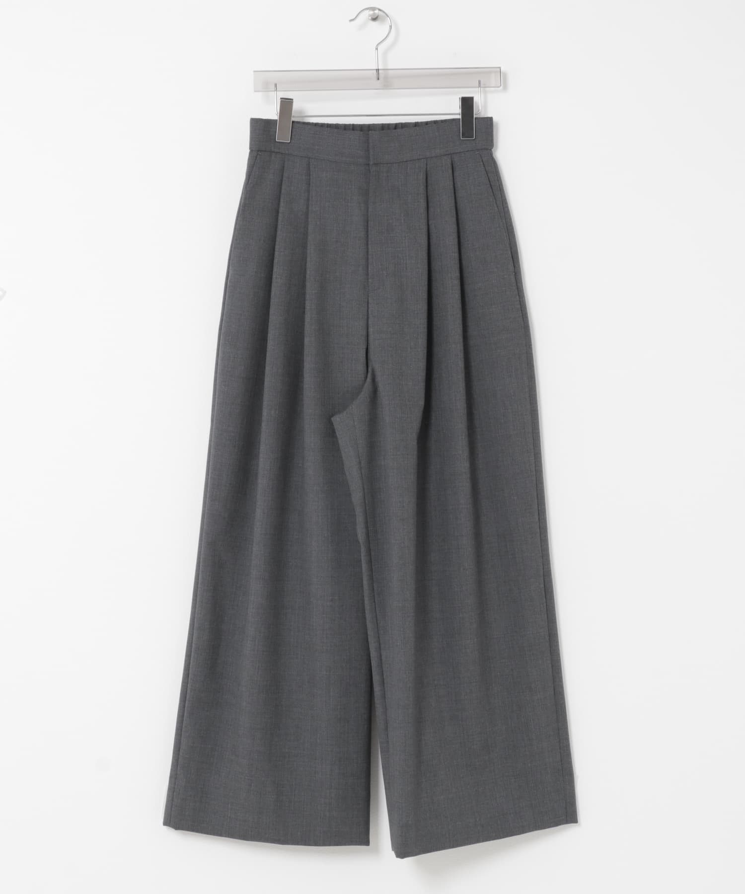 ATON　WOOL TROPICAL EASY PANTS