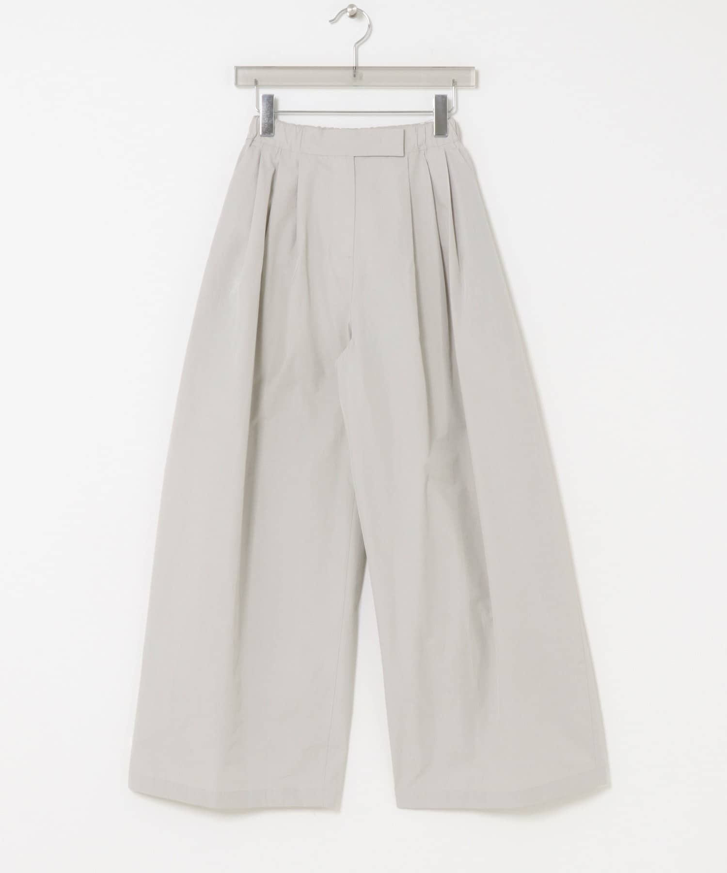 AMOMENTO　THREE TUCK BANDING PANTS