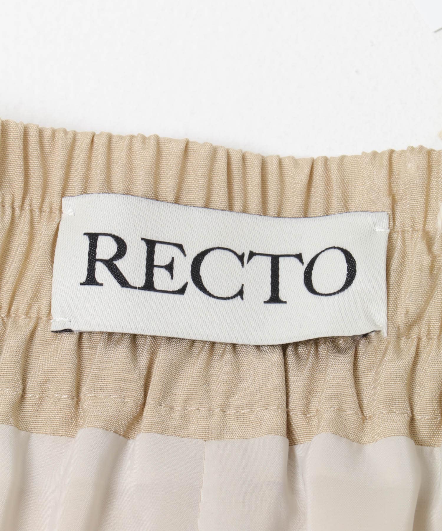 RECTO　BANDING JOGGER SUIT PANTS LIGHTBEIGE S