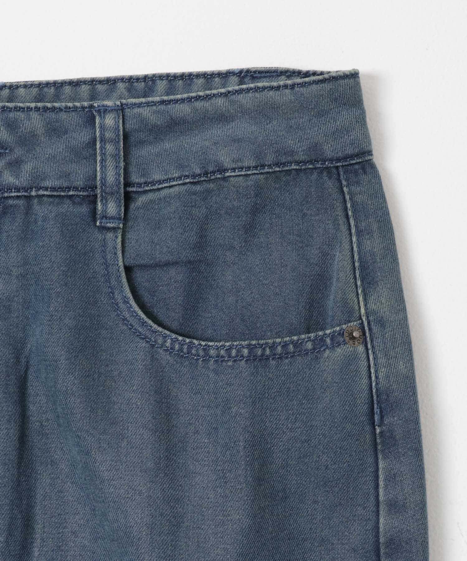 A-LINE DENIM SKIRT VBLUE S+