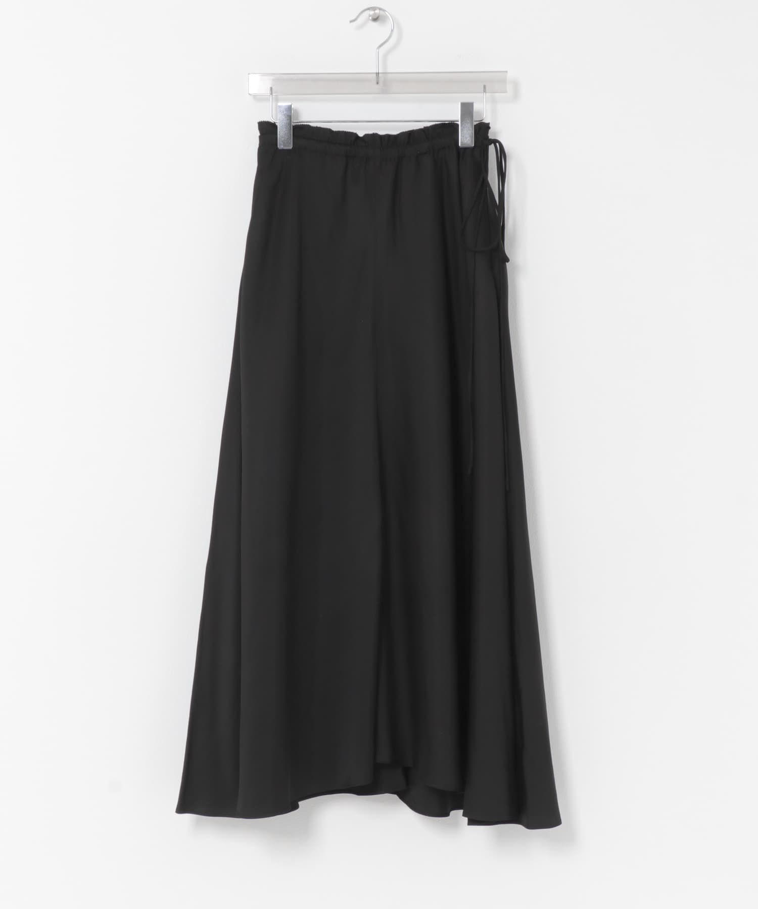 AMOMENTO PLEATS CURVED SKIRT(0 BLACK): スカート｜URBAN RESEARCH