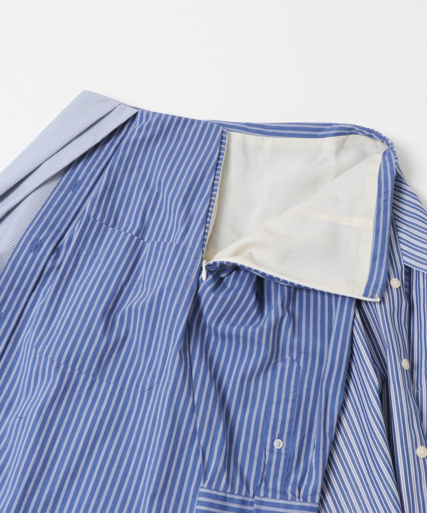 RE PULL　PLATEN SKIRT STRIPES 1
