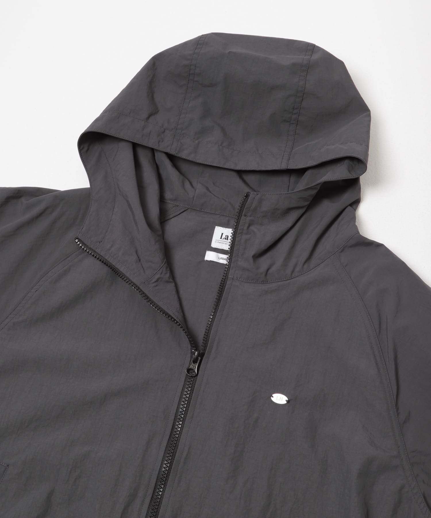 『別注』La Hutte×URBAN RESEARCH　ナイロンブルゾン CHARCOAL Free