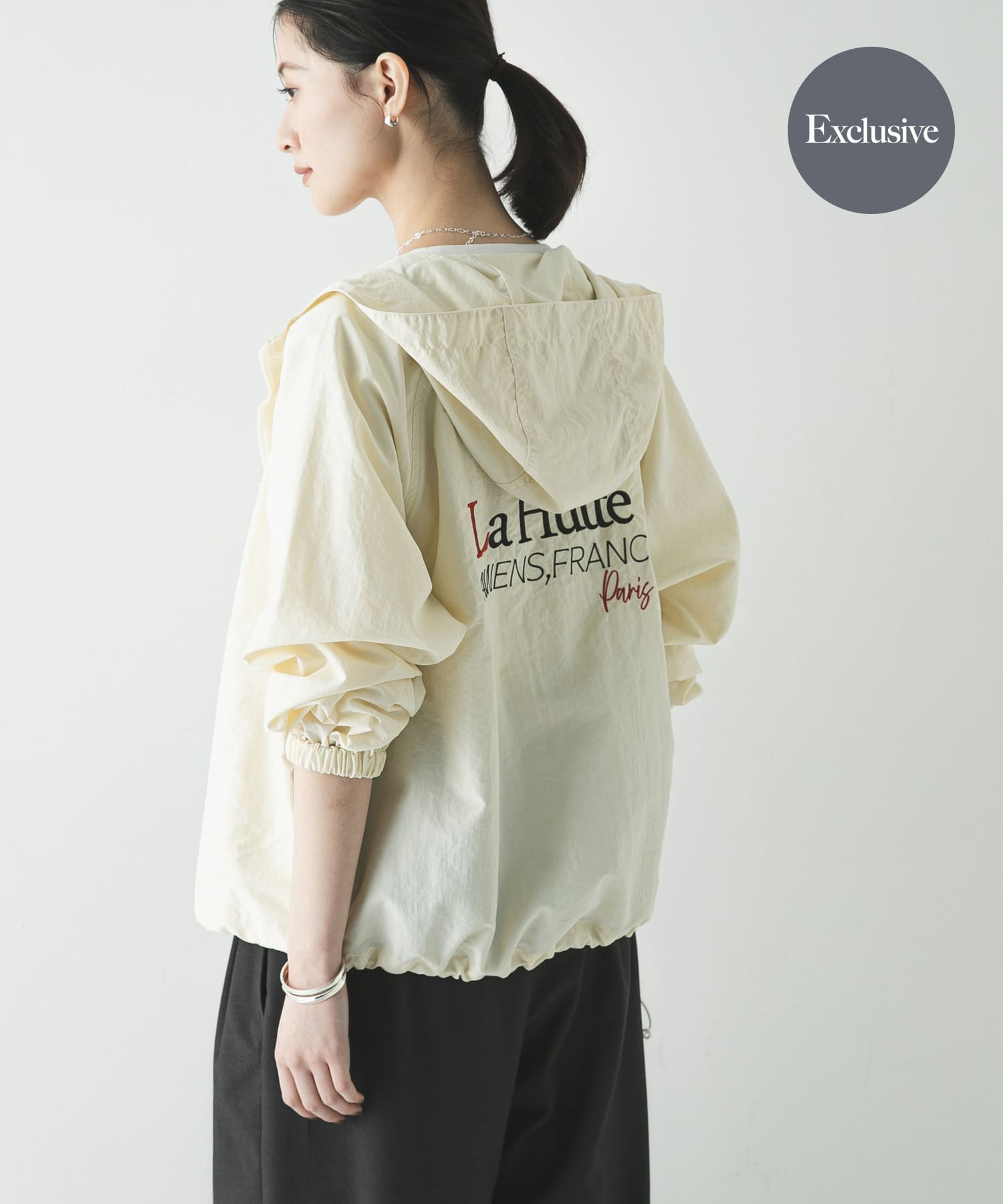 『別注』La Hutte×URBAN RESEARCH　ナイロンブルゾン