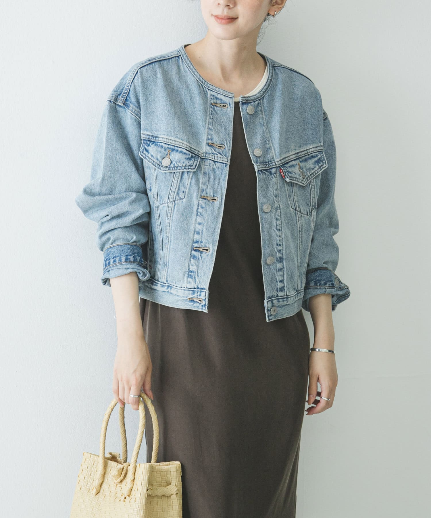 LEVI’S　COLLARLESS 90S TRUCKER