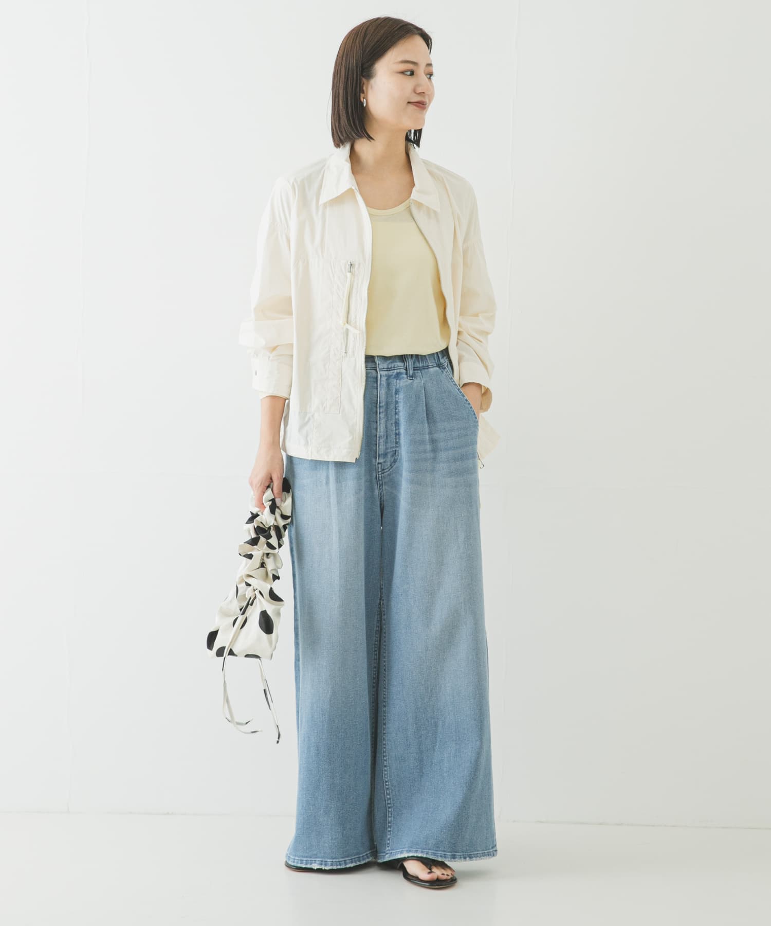 身長：163cm サイズ：2