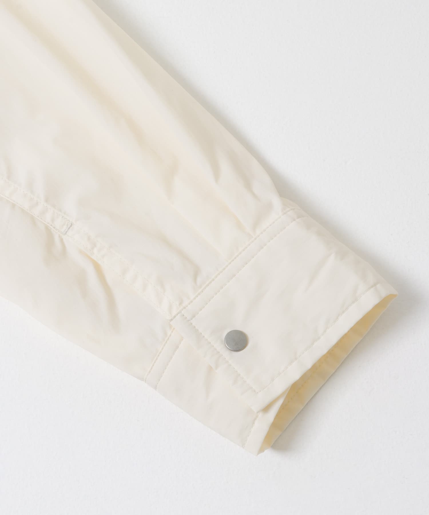 Product Twelve　ZIP UP UTILITY SHIRT ECRU 2