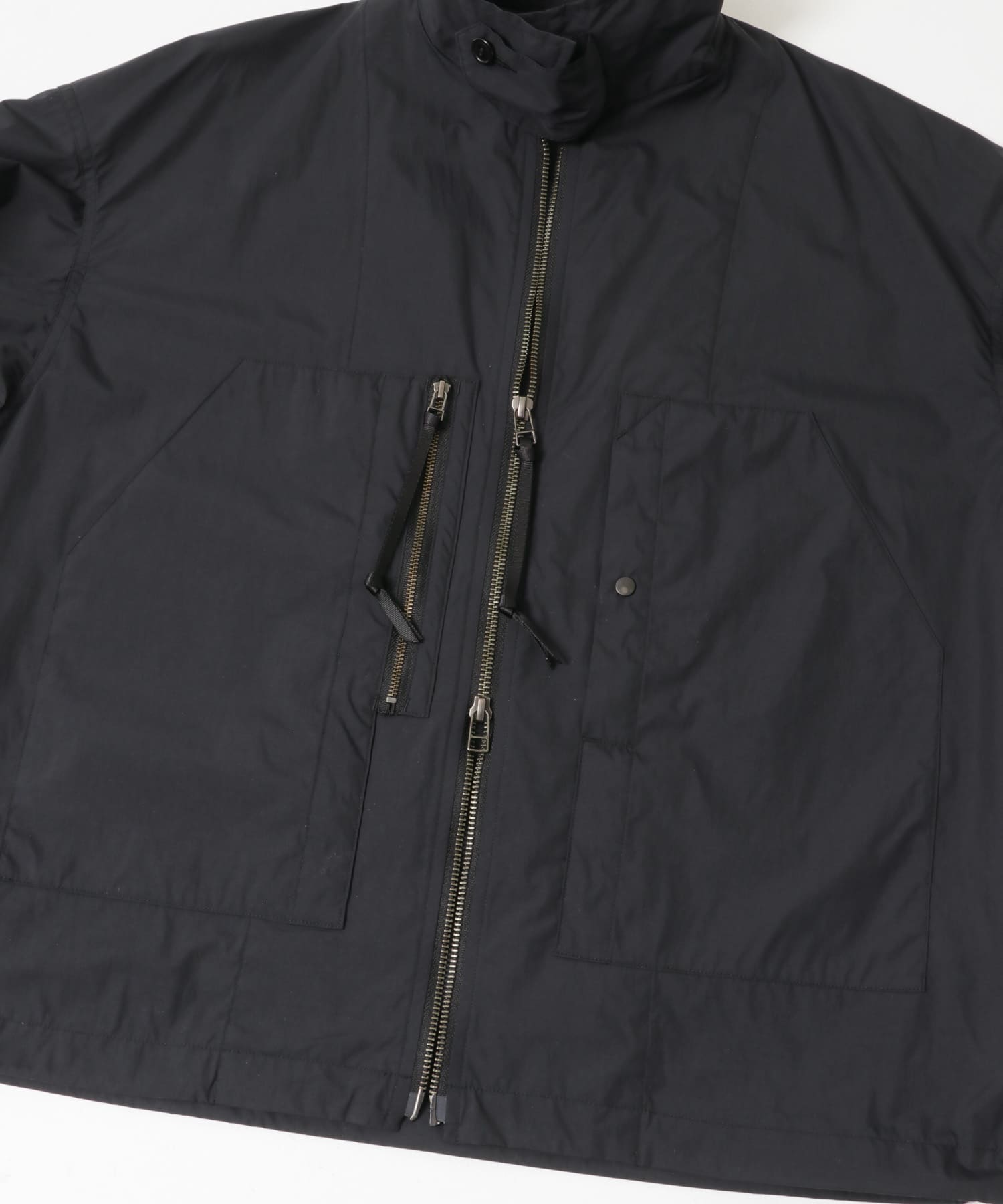 Product Twelve　ZIP UP UTILITY SHIRT BLACK 2