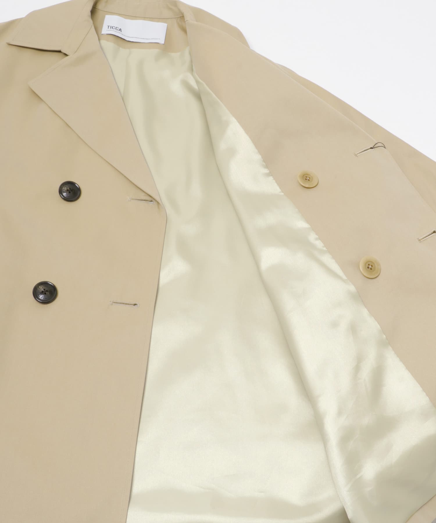 TICCA MINI テントトレンチコート(1 BEIGE): アウター｜URBAN RESEARCH