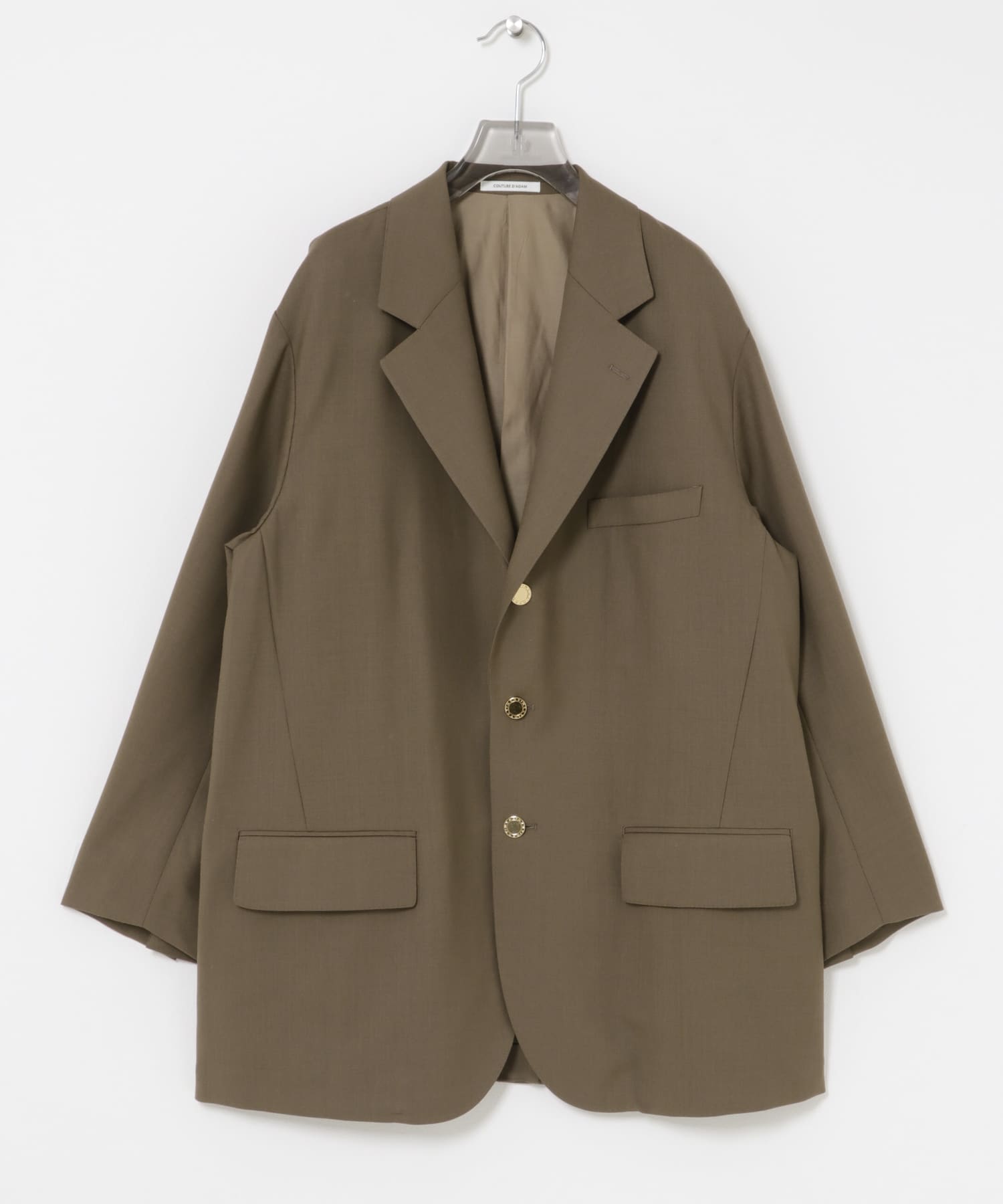 COUTURE D’ADAME　SINGLE BLAZER DESERT MOCA BROWN 38