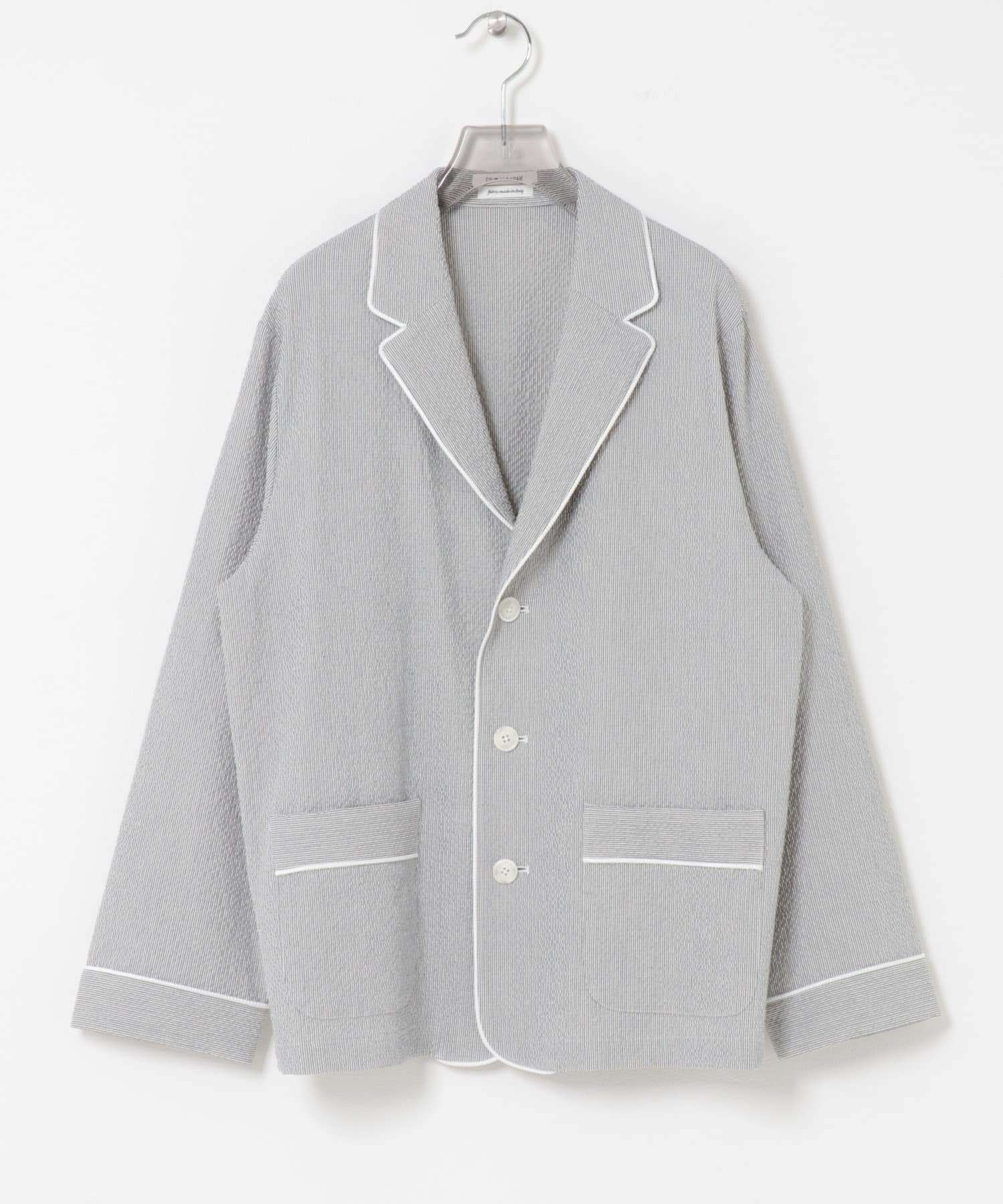 COUTURE D’ADAM　SEERSUCKER STRIPE BLAZER