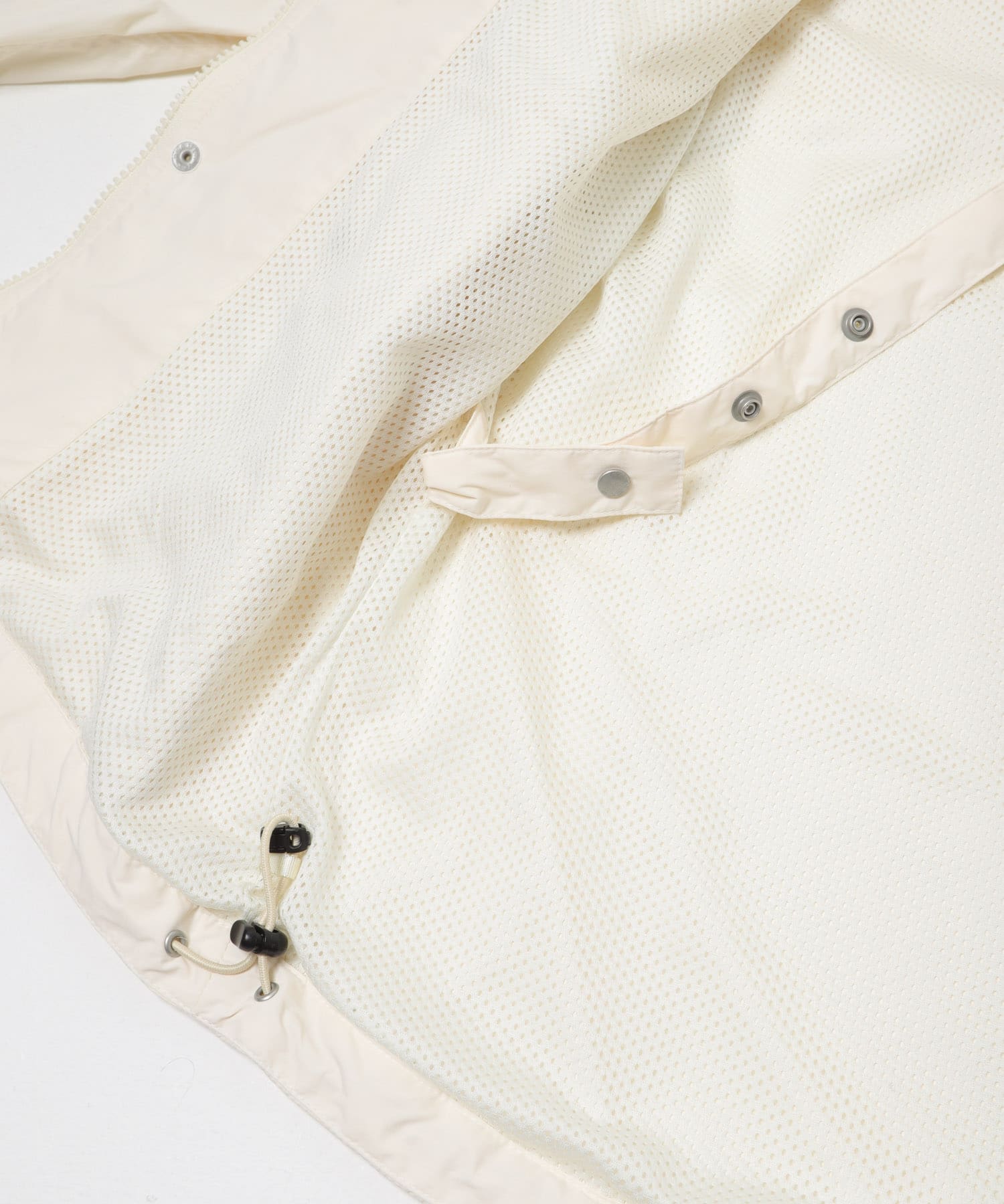 Product Twelve　P12 RAIN JACKET ECRU 1