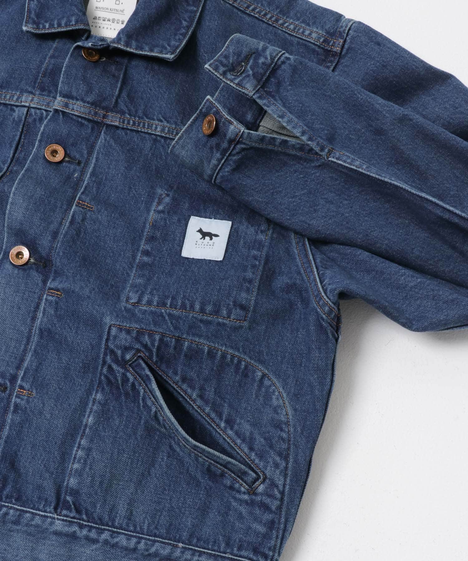 KURO　SELVEDGE VOYAGE DENIM JACKET F INDGO S