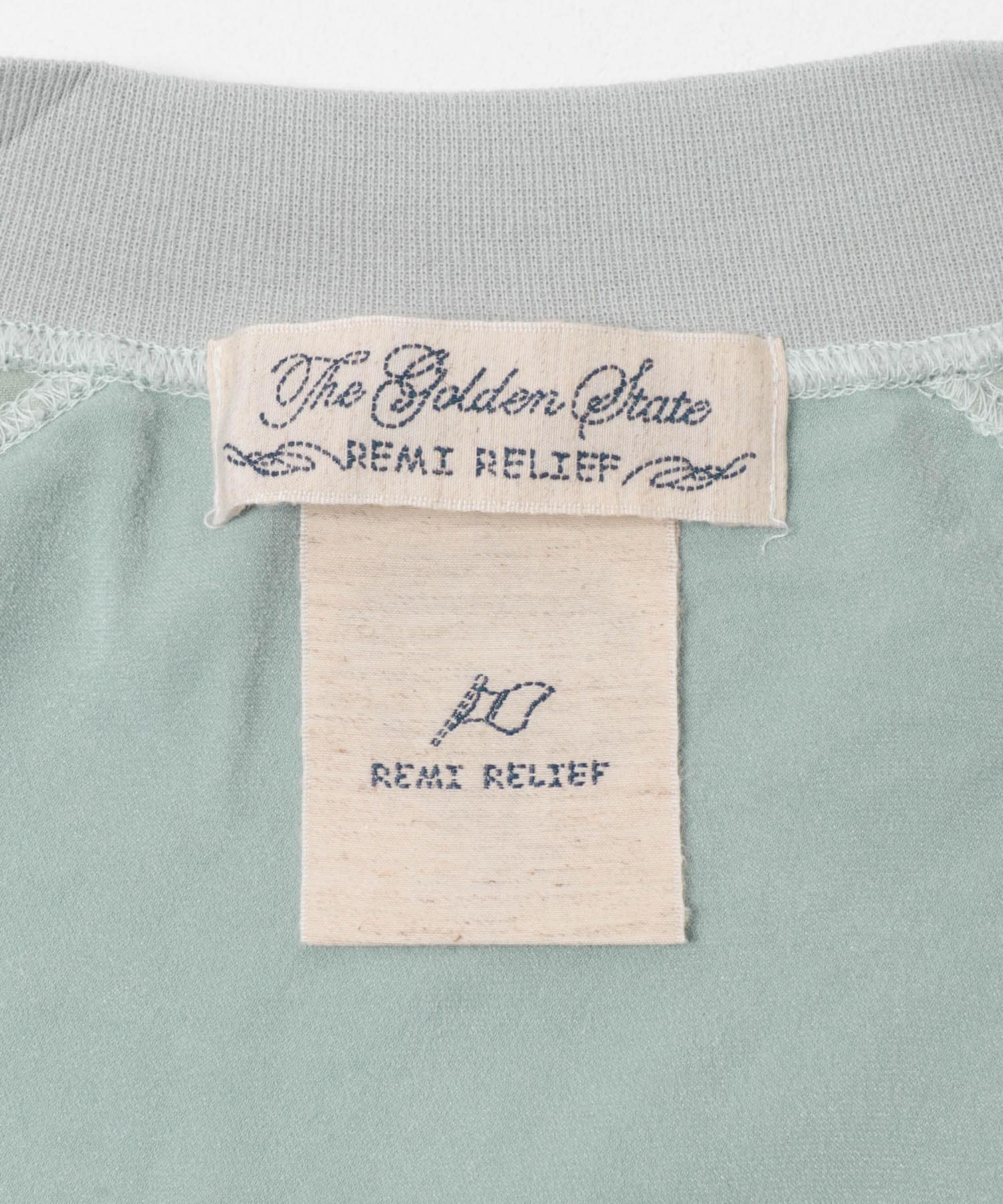 REMI RELIEF　エコスウェードラグランZIP JACKET SAX S