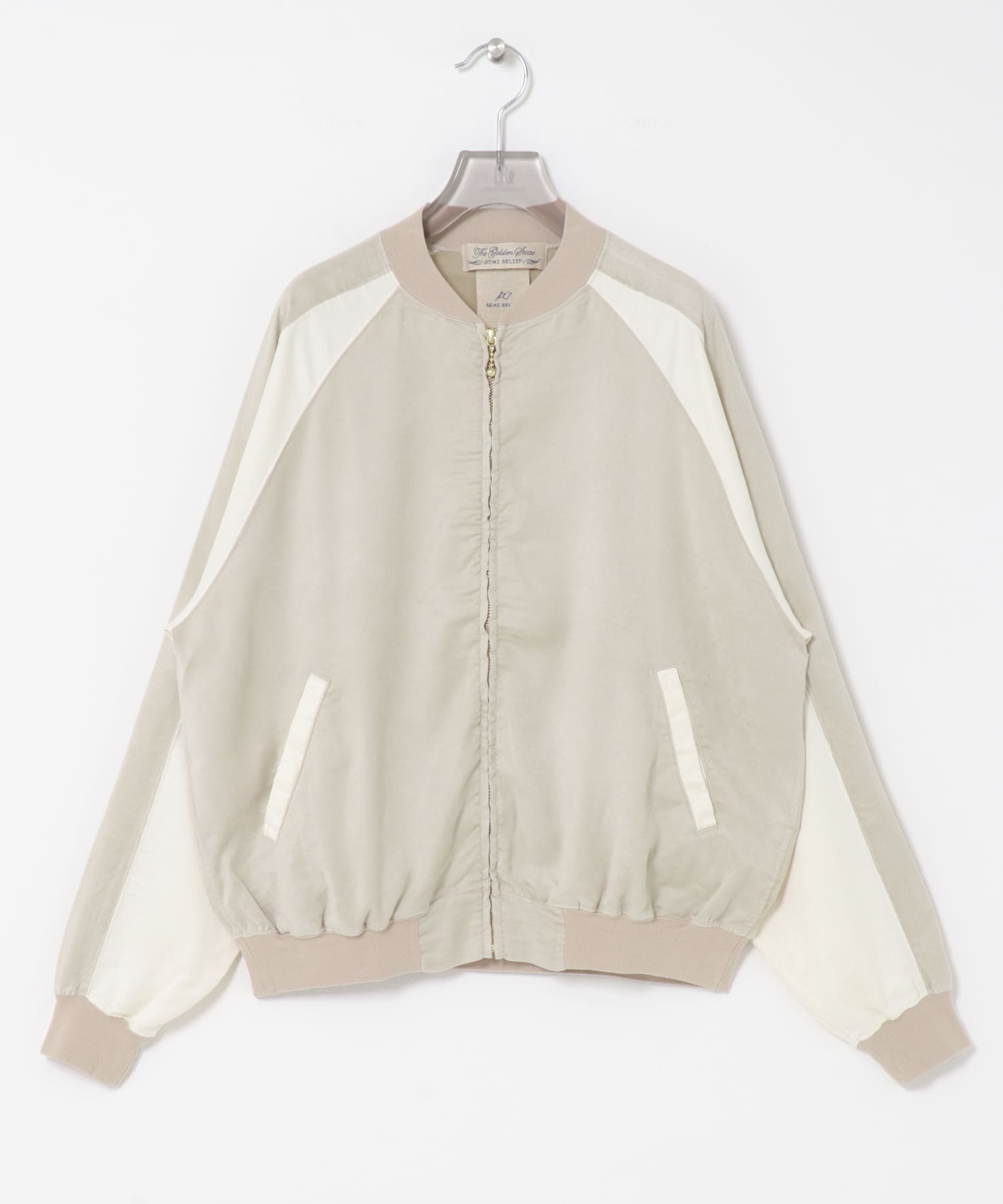 REMI RELIEF　エコスウェードラグランZIP JACKET GRAGE S