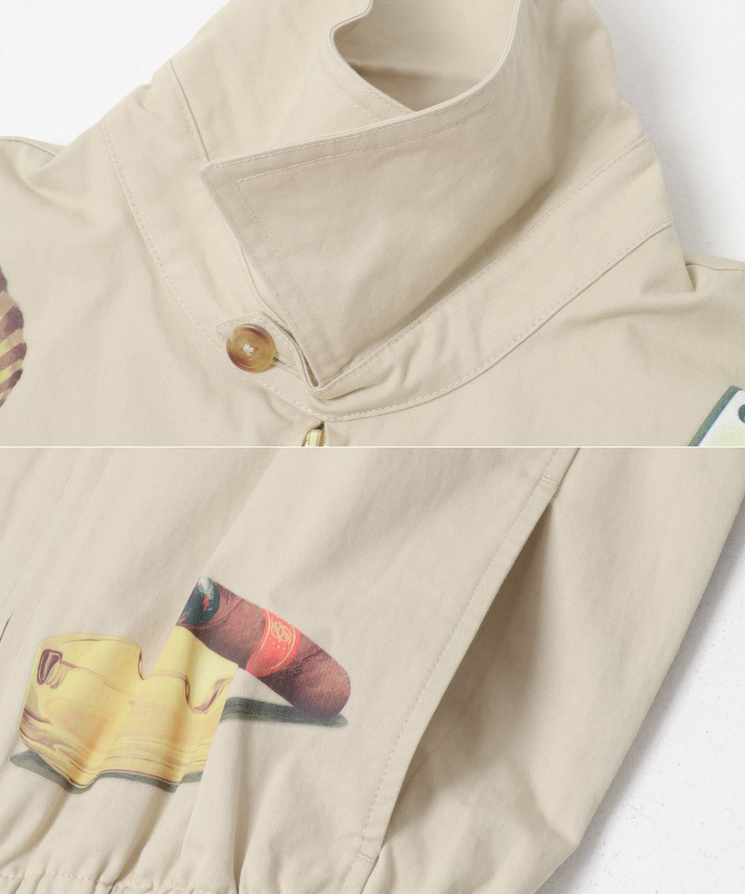 Drole de Monsieur　BLOUSON CUBA DARK SAND S