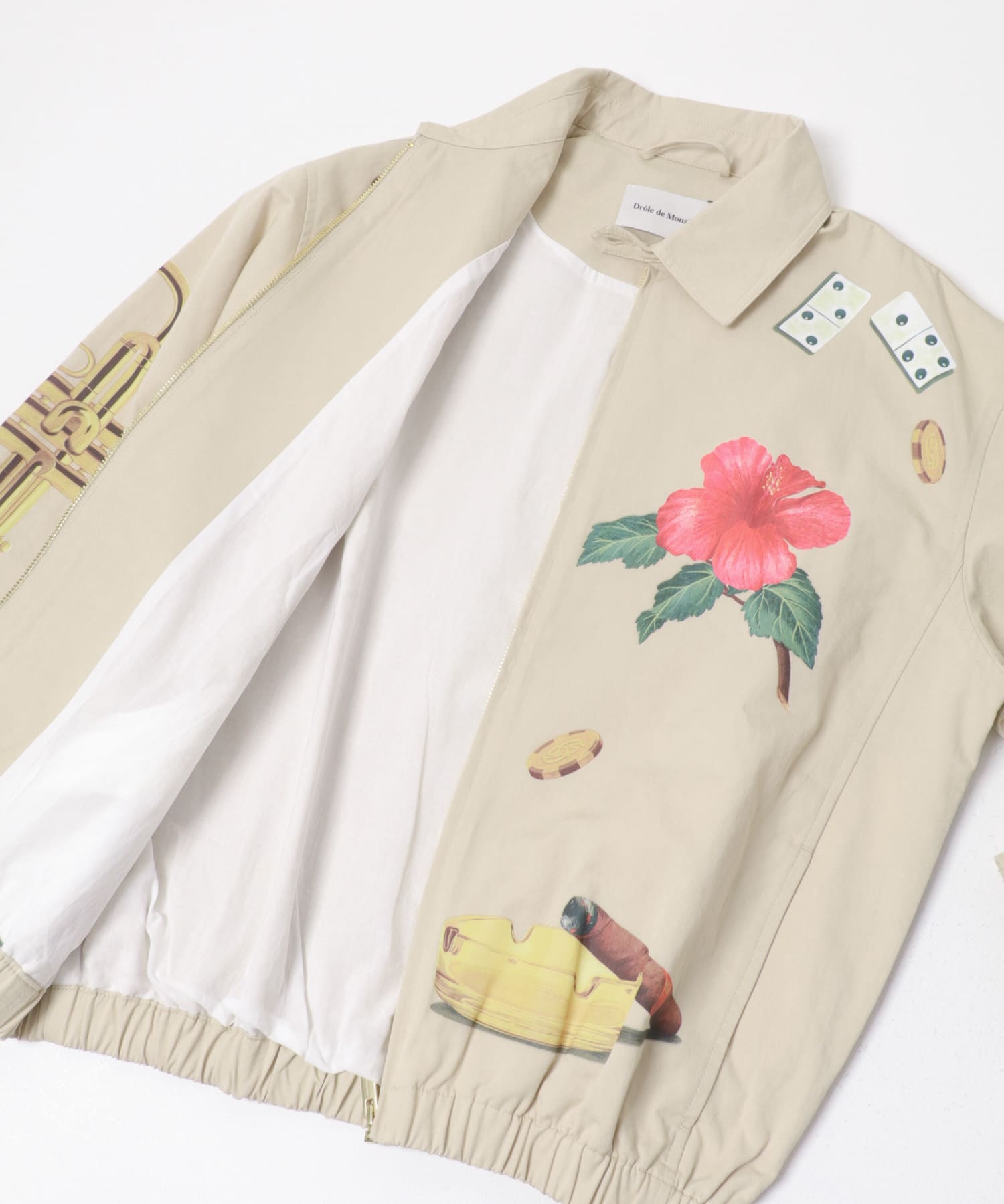 Drole de Monsieur　BLOUSON CUBA DARK SAND S