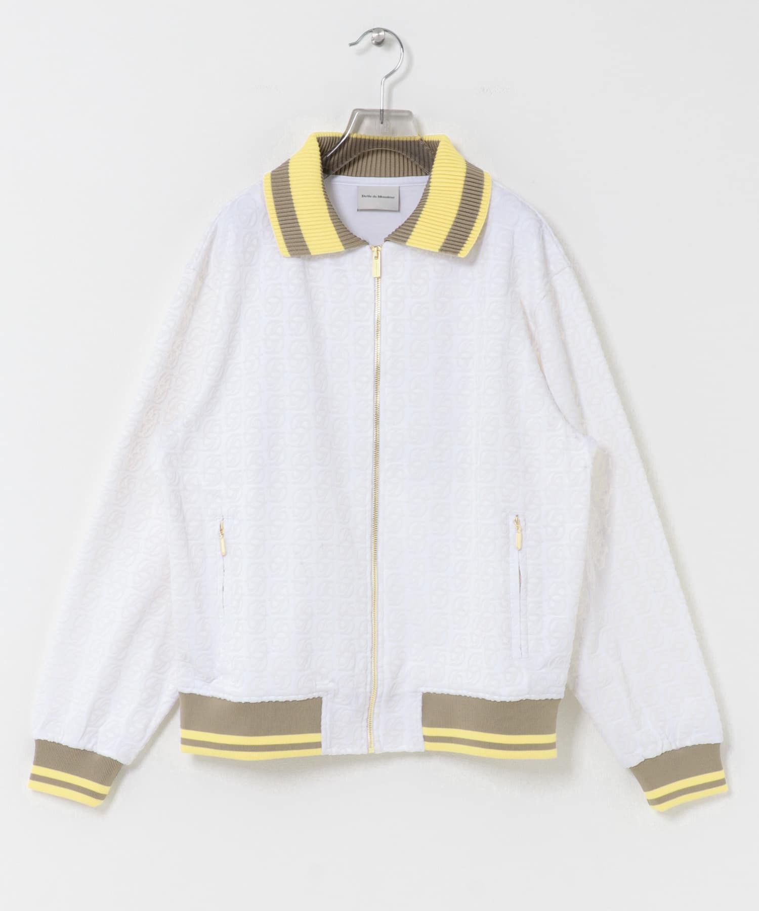 Drole de Monsieur　VESTE SURVETEMENT WHITE XS