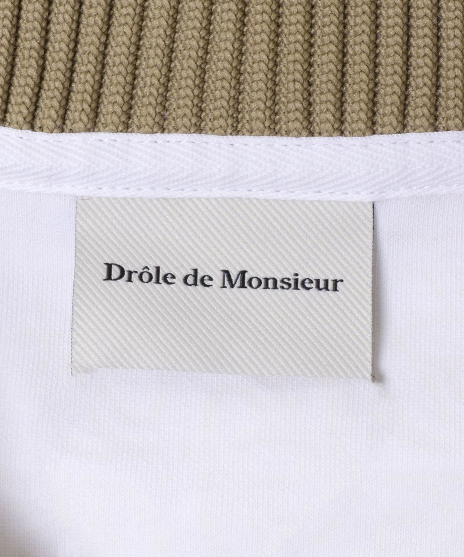 Drole de Monsieur　VESTE SURVETEMENT WHITE XS