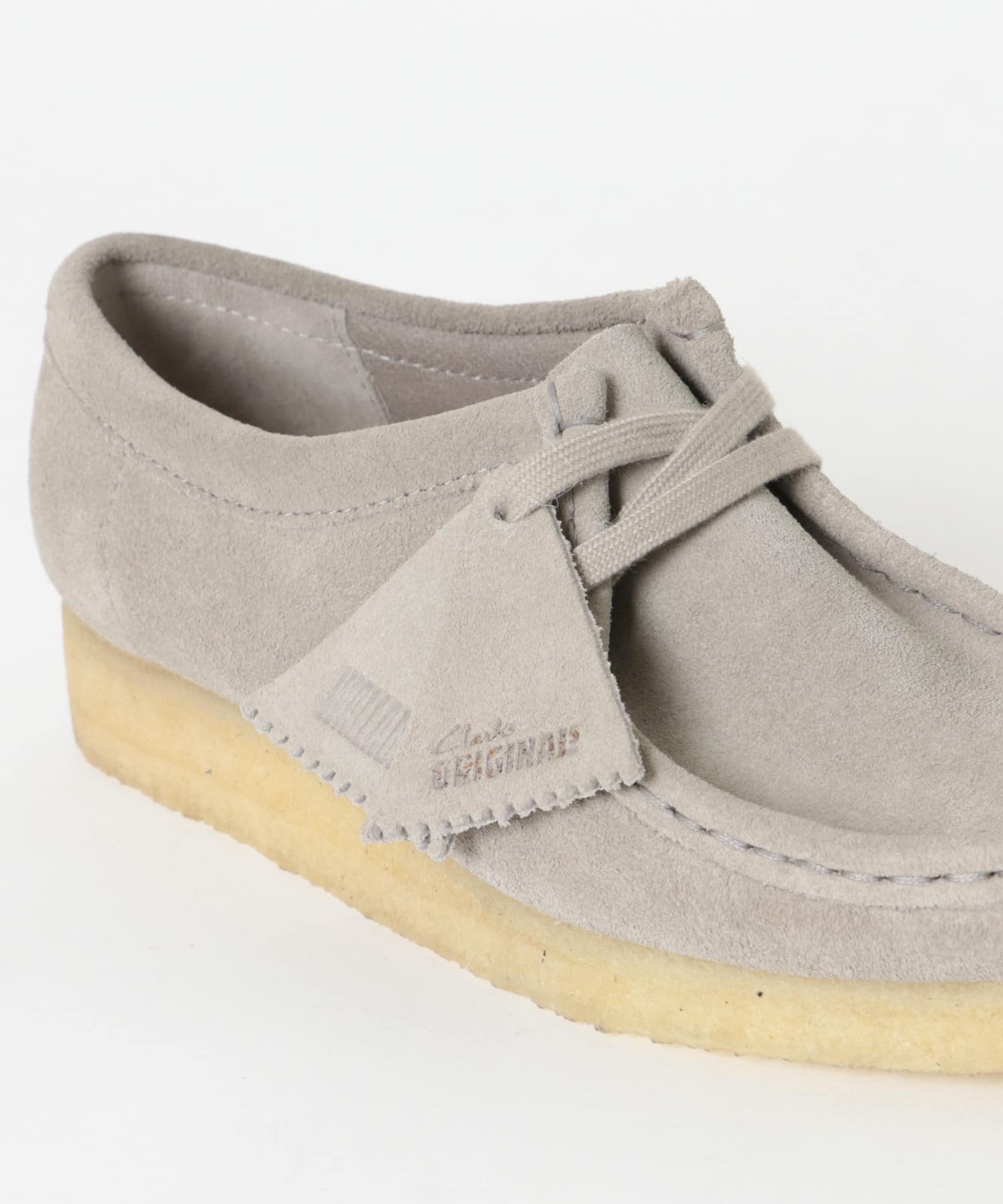 CLARKS EXCLUSIVE WALLABEE(4 P GREY SDE): シューズ｜URBAN RESEARCH