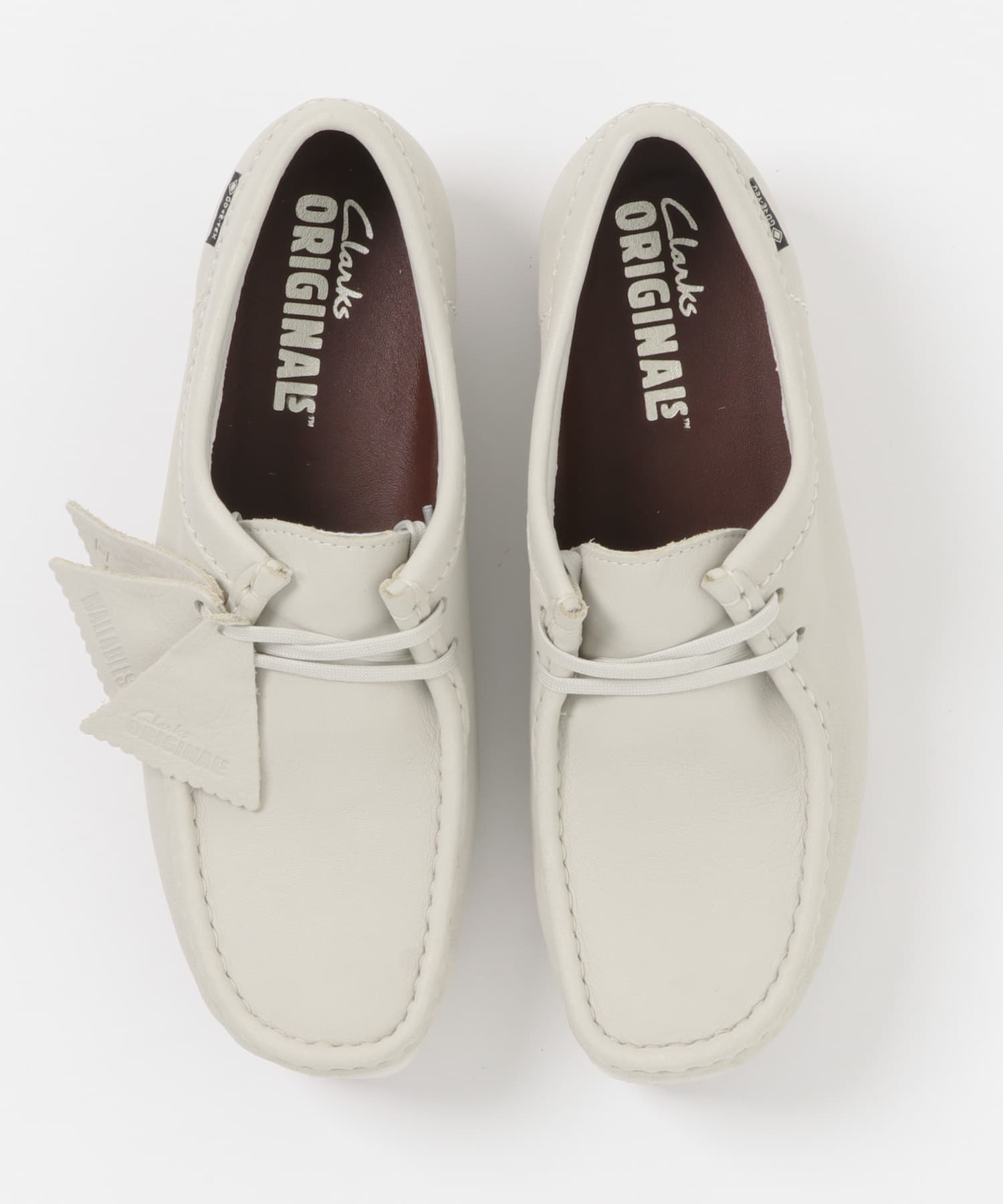 CLARKS　WALLABEE.GTX WHITE LEA 4.5