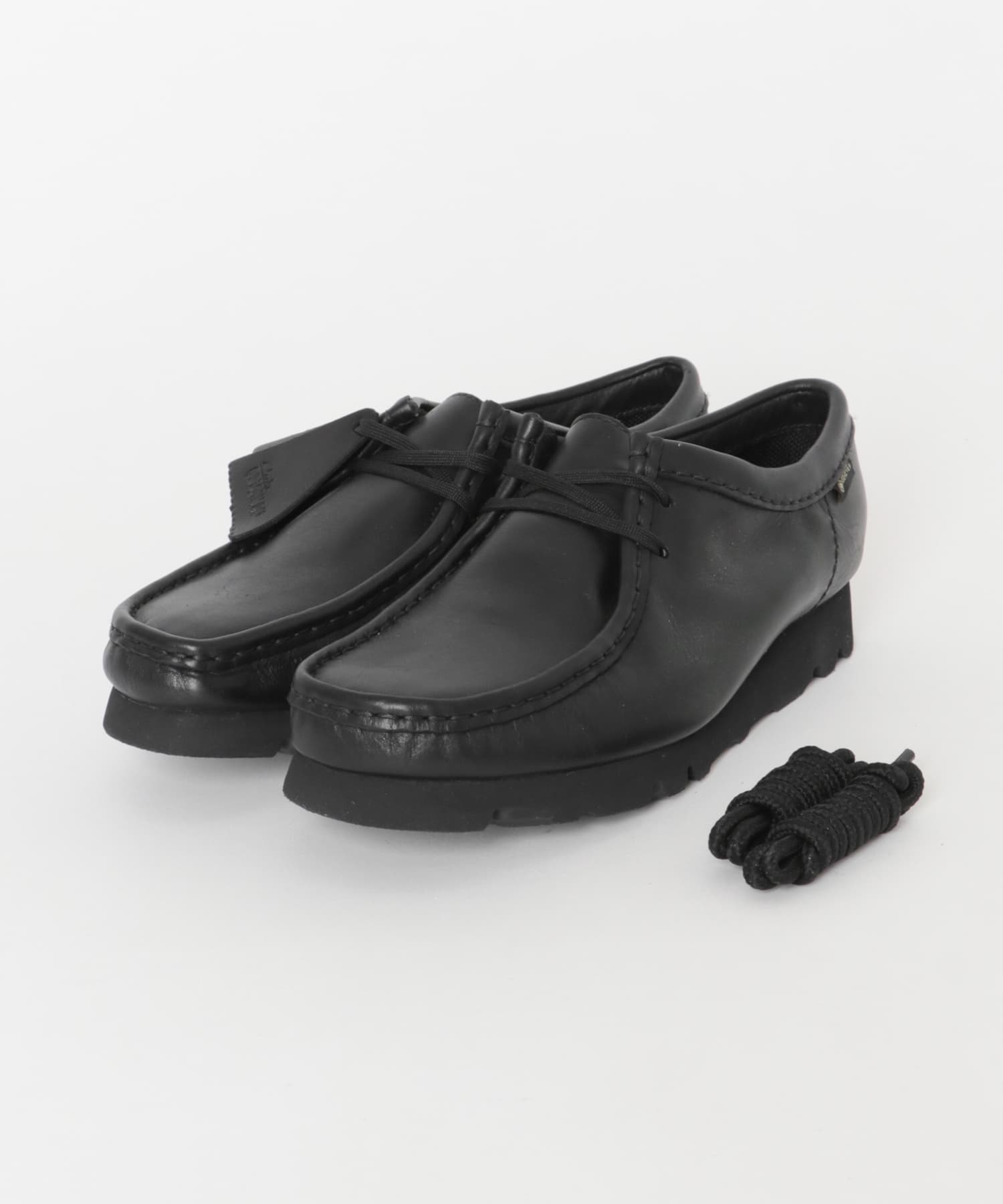 CLARKS　WALLABEE.GTX BK/BK/LEA 4.5