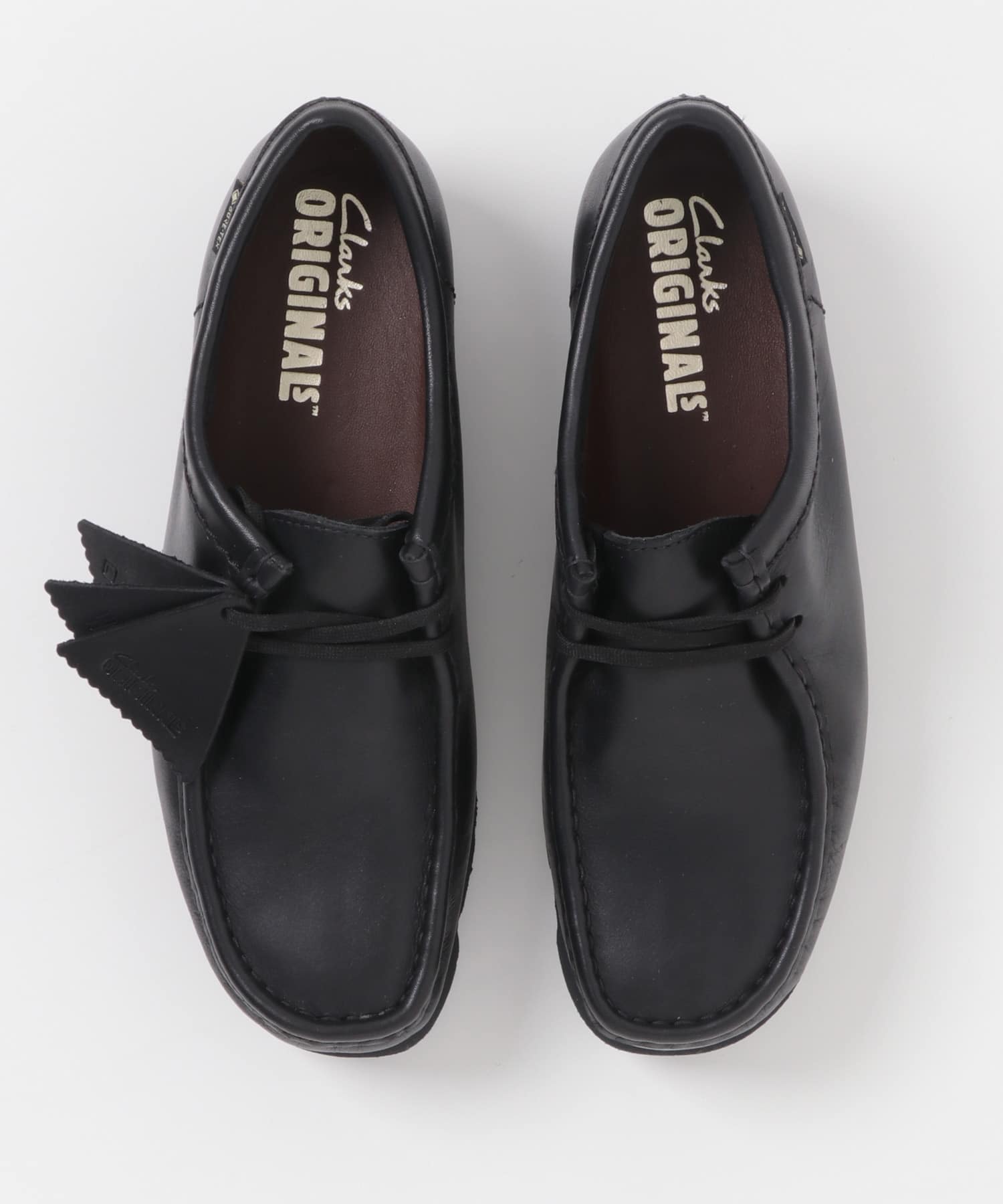 CLARKS　WALLABEE.GTX BK/BK/LEA 4.5