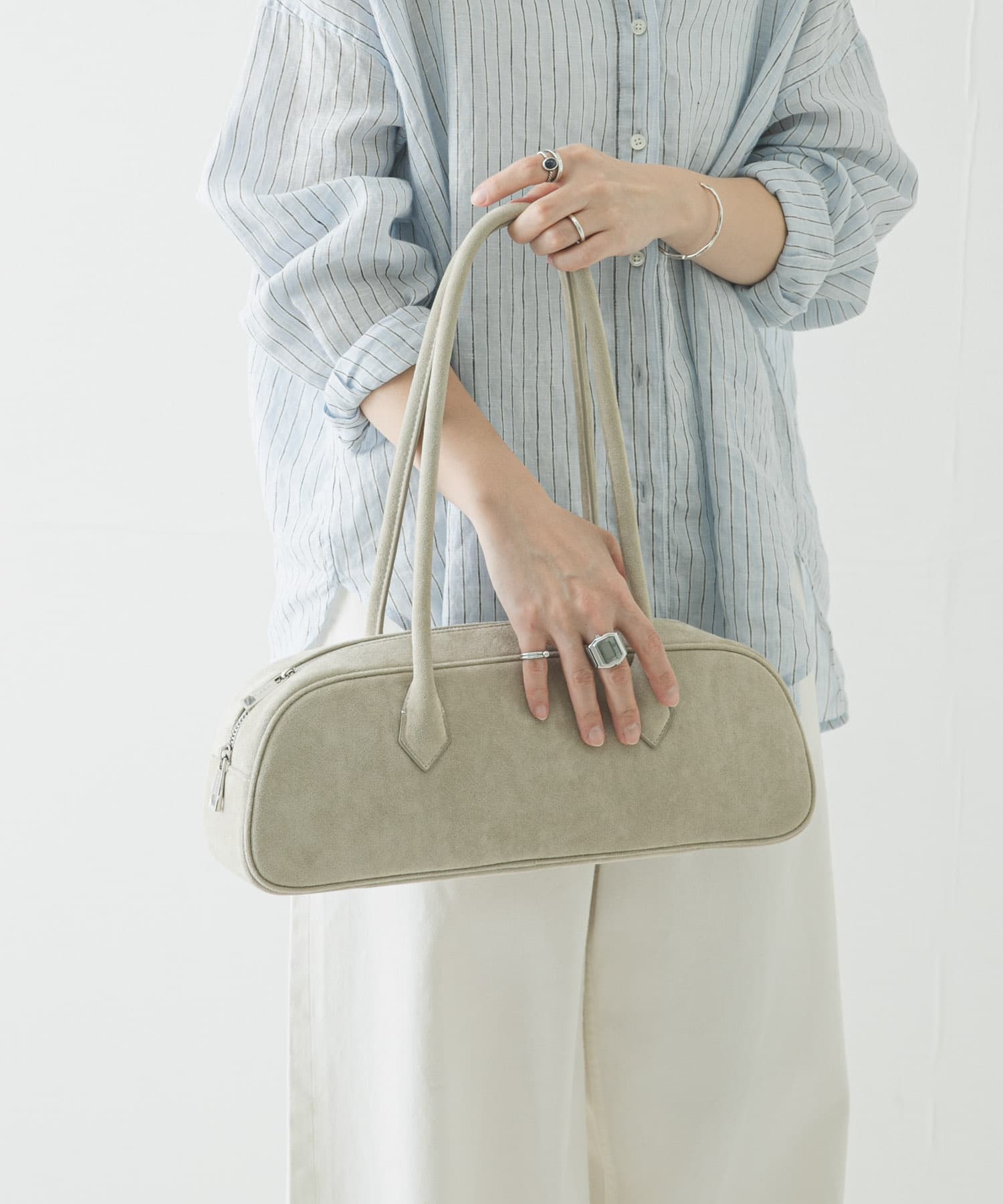 一部別注カラー』SINBONO KIERA SHOULDER BAG(- 別注BLACK): バッグ