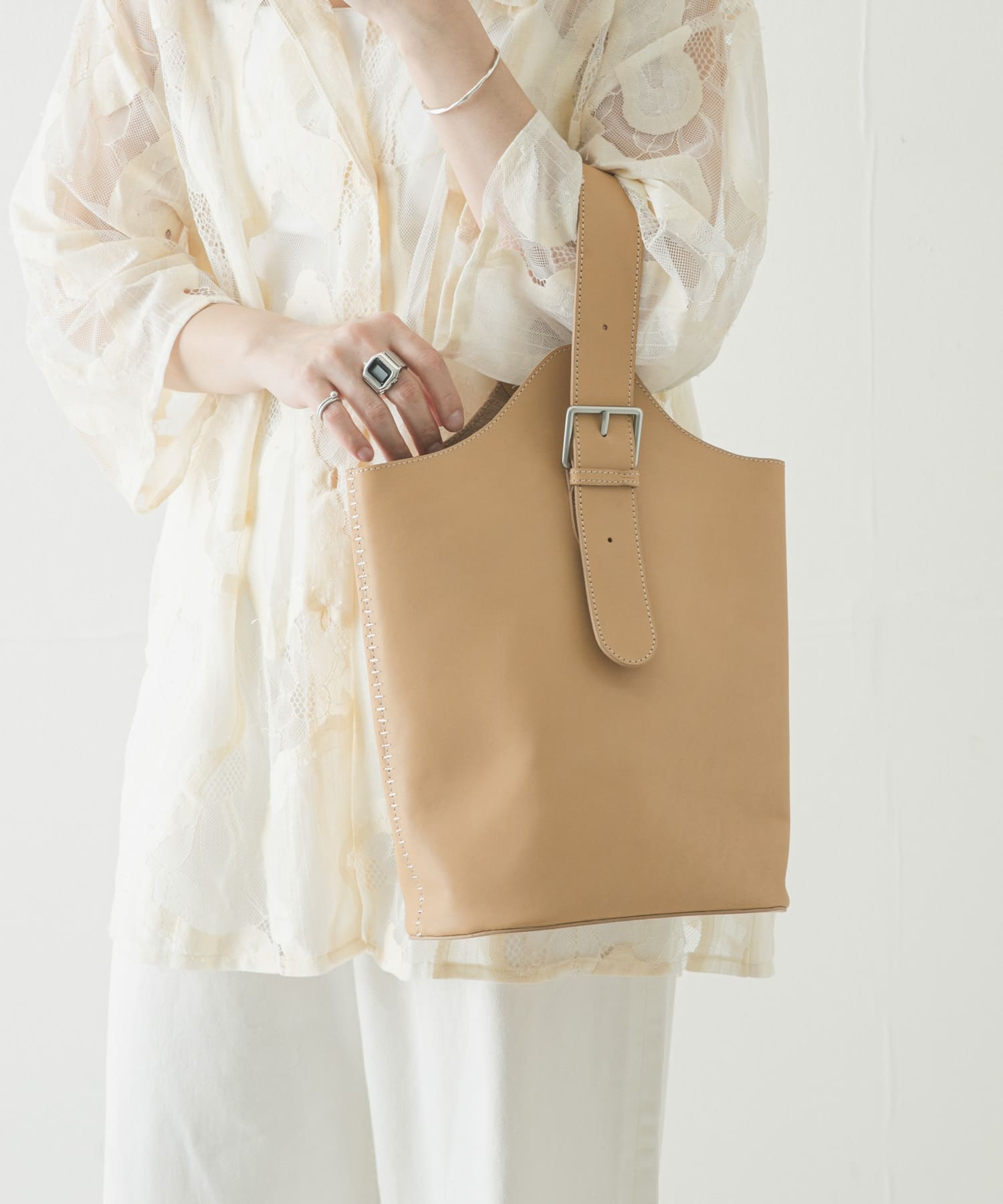 『一部別注カラー』BAGMATI　レザーワンショルダーバッグ