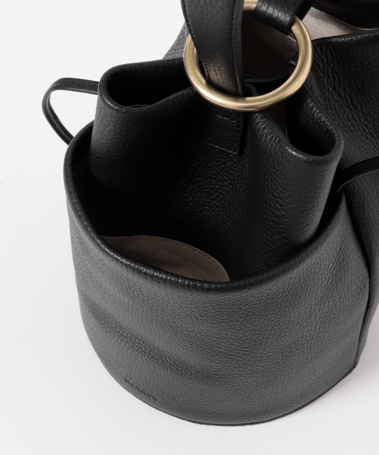 MARROW　ROUND HANDLE BLACK -