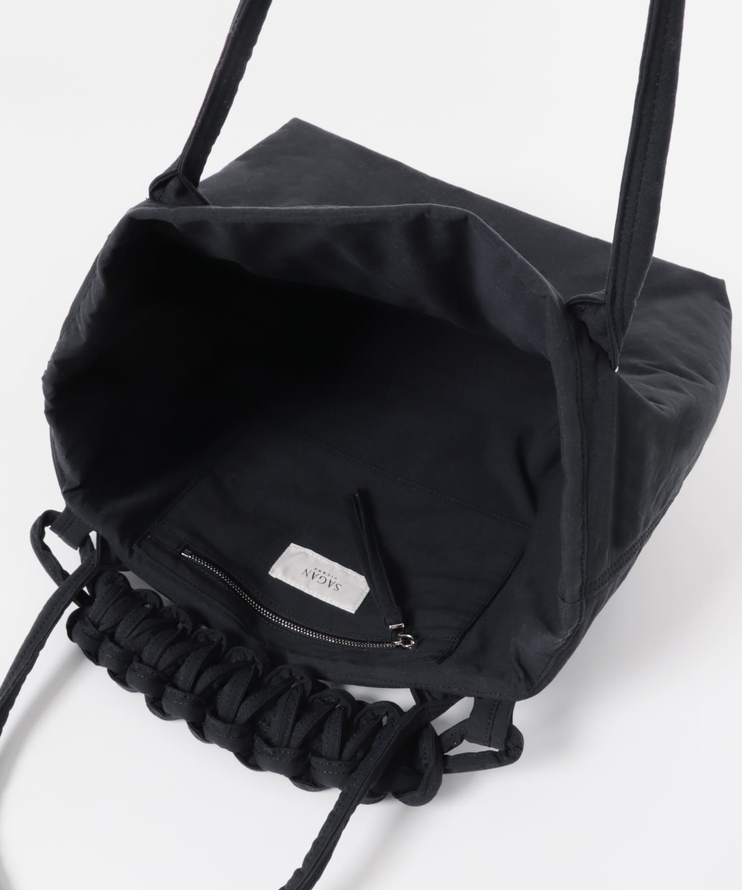 SAGAN VIENNA　PAZAR TOTE M NYLON CCL BLACK M