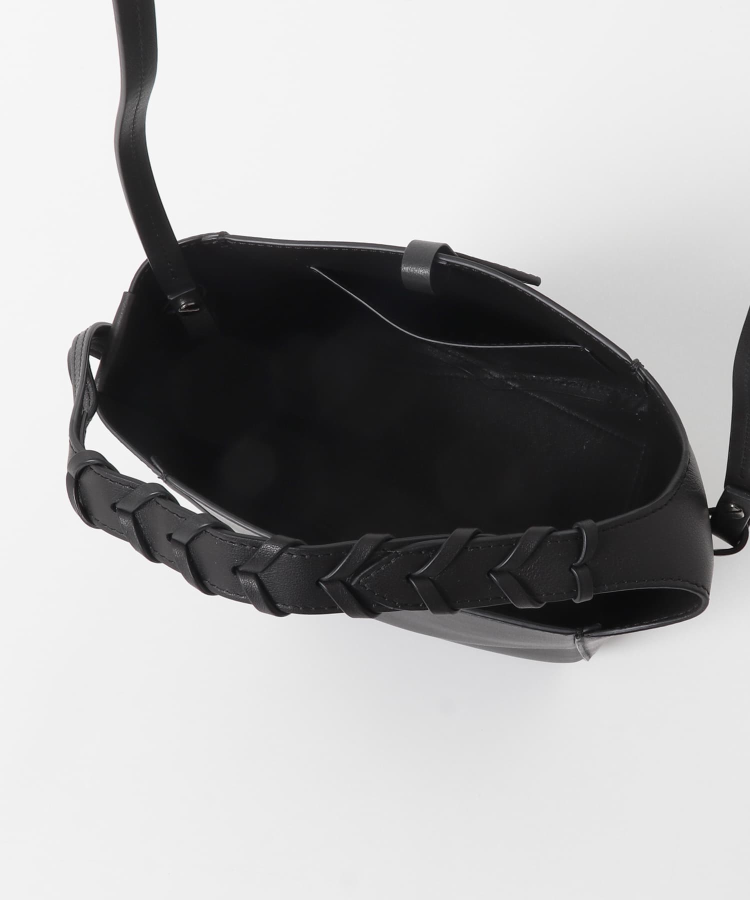 SAGAN VIENNA　REINS BUCKET BAG S BLACK S