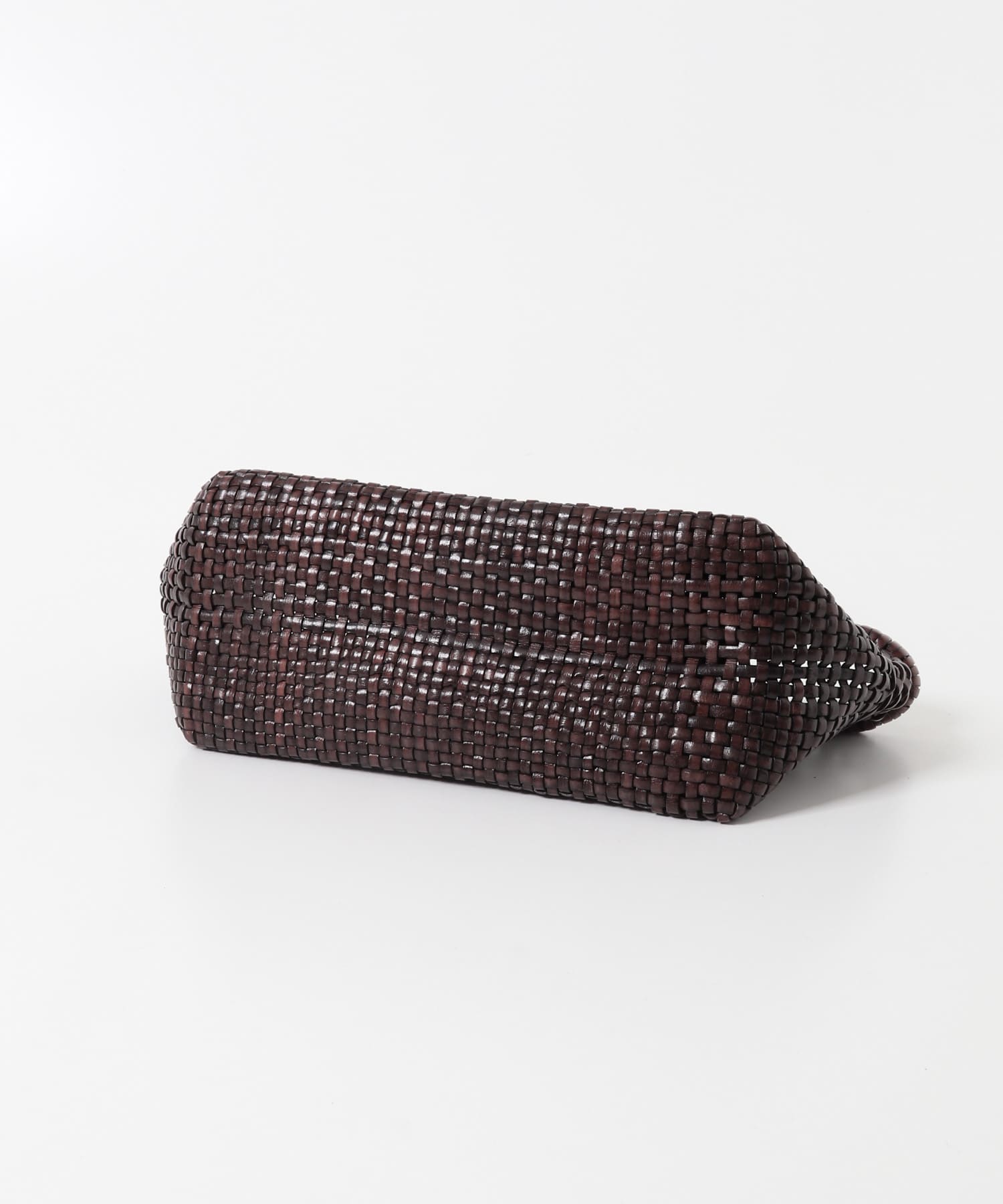 SAGAN VIENNA　PAZAR TOTE BOAT WOVEN BROWN -