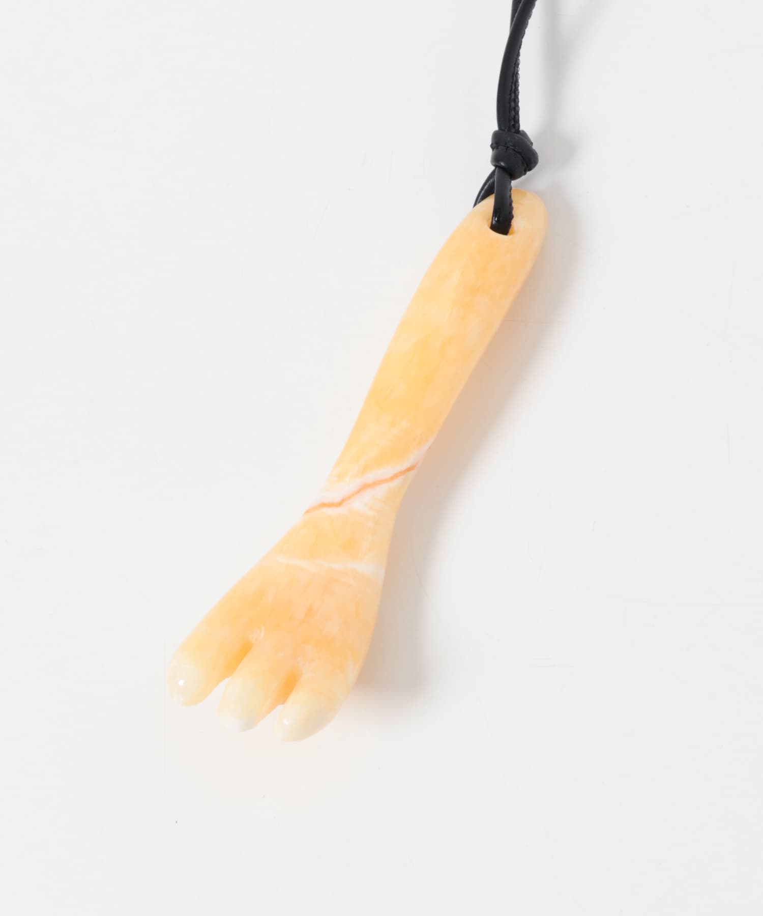 LEMAIRE　GUA SHA FORK NECKLACE